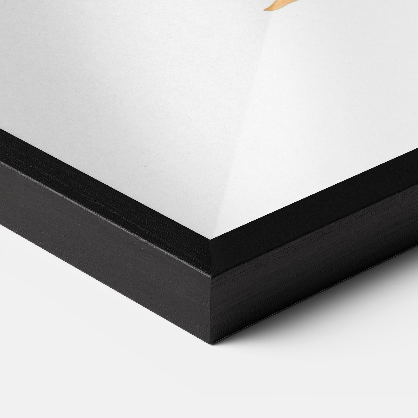 Gerahmte Poster Beautiful Koi mockup 3