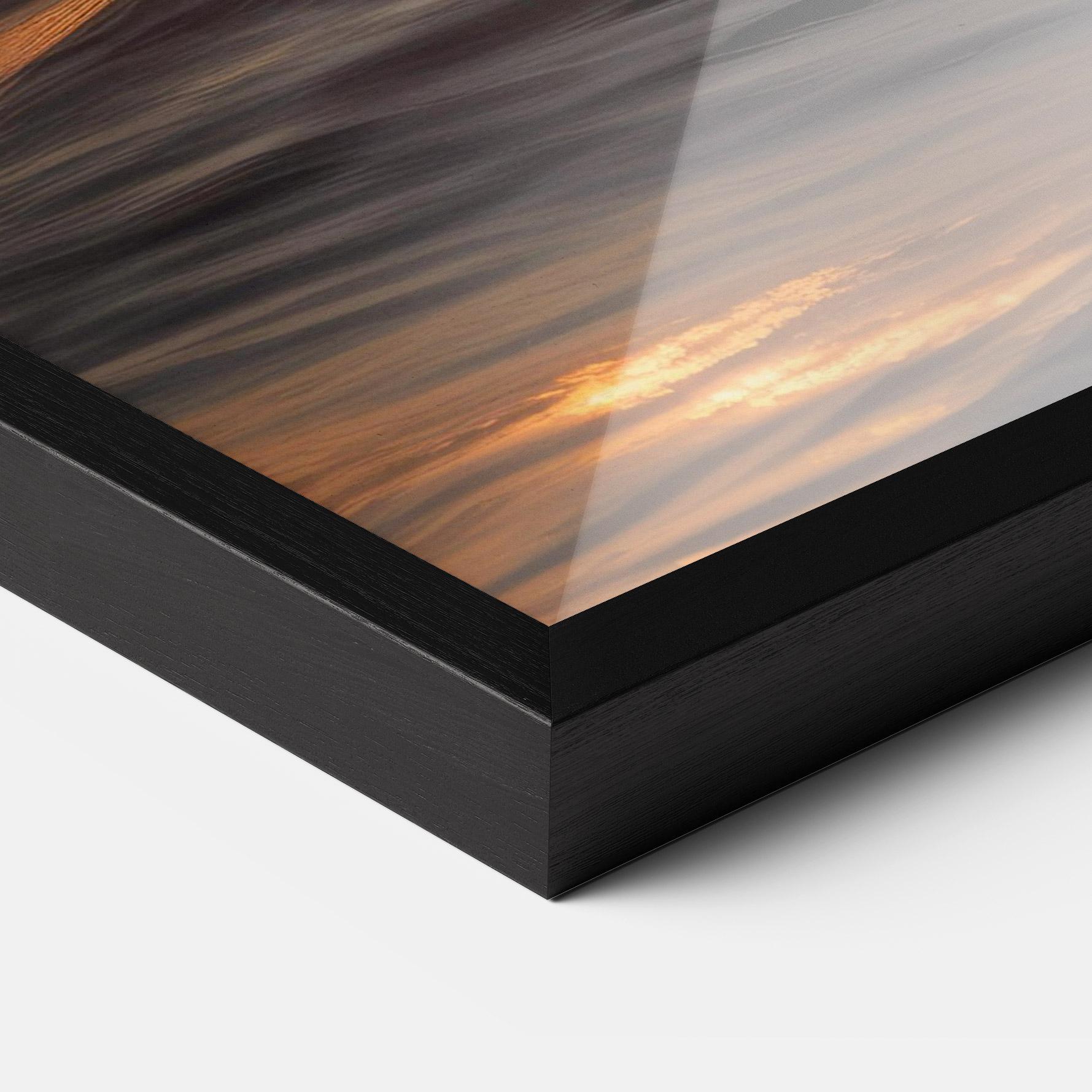 Gerahmte Poster Dolphin Jump mockup 3