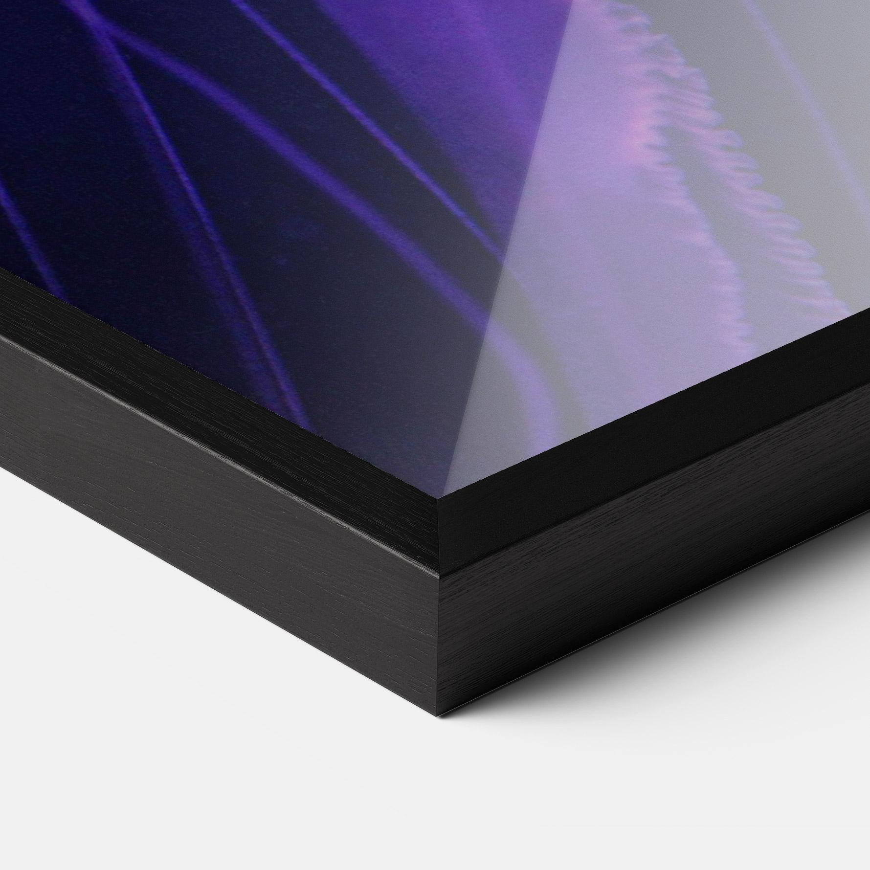 Gerahmte Poster Light Purple Jellyfish mockup 3