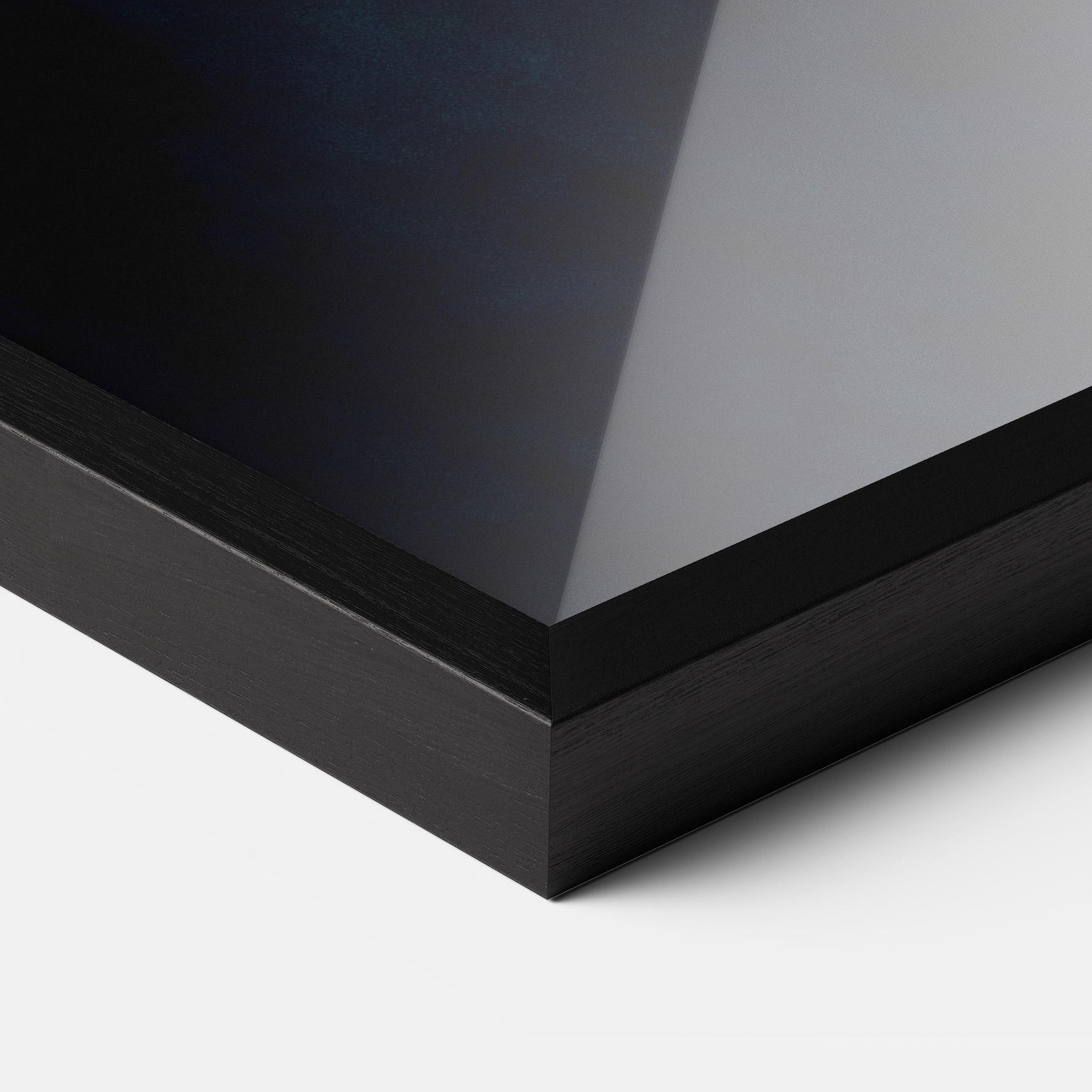 Gerahmte Poster Silver Fish mockup 3