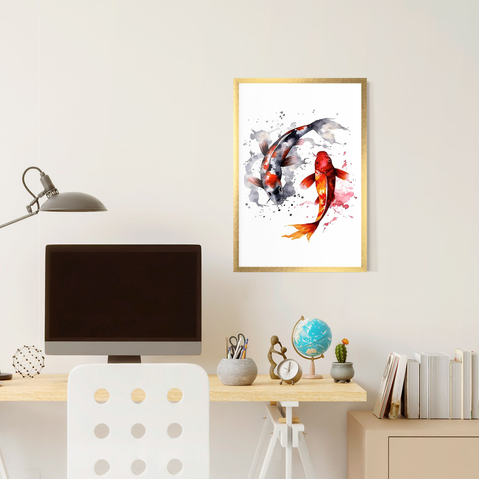 Beautiful Koi mockup 6