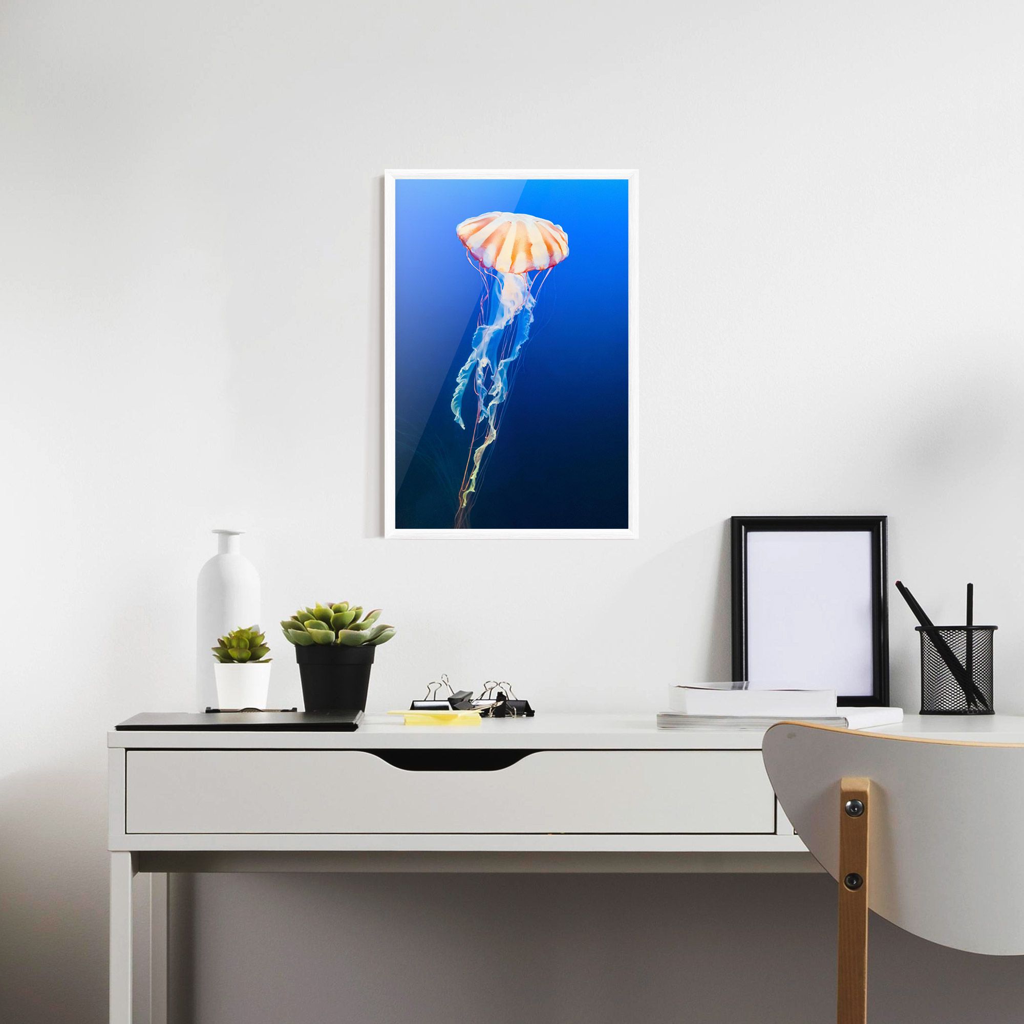 Cream Jellyfish mockup 7