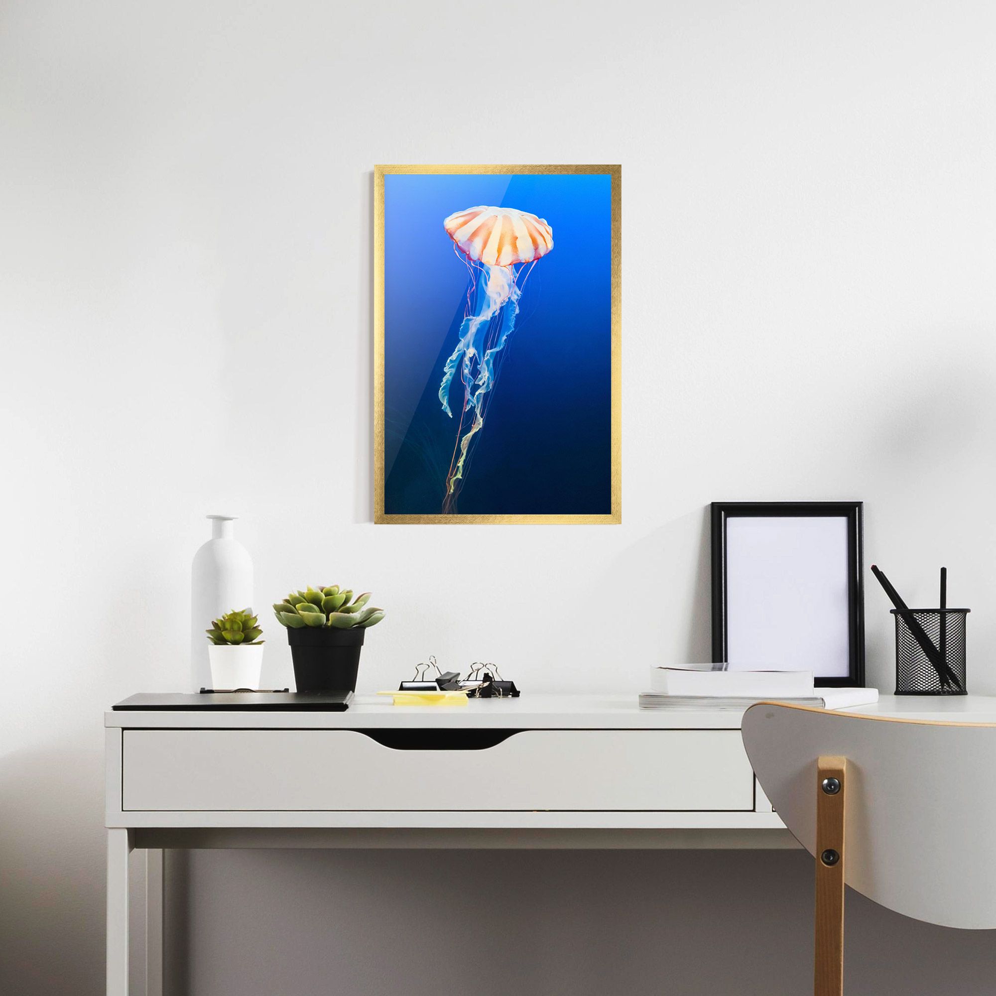 Cream Jellyfish mockup 7