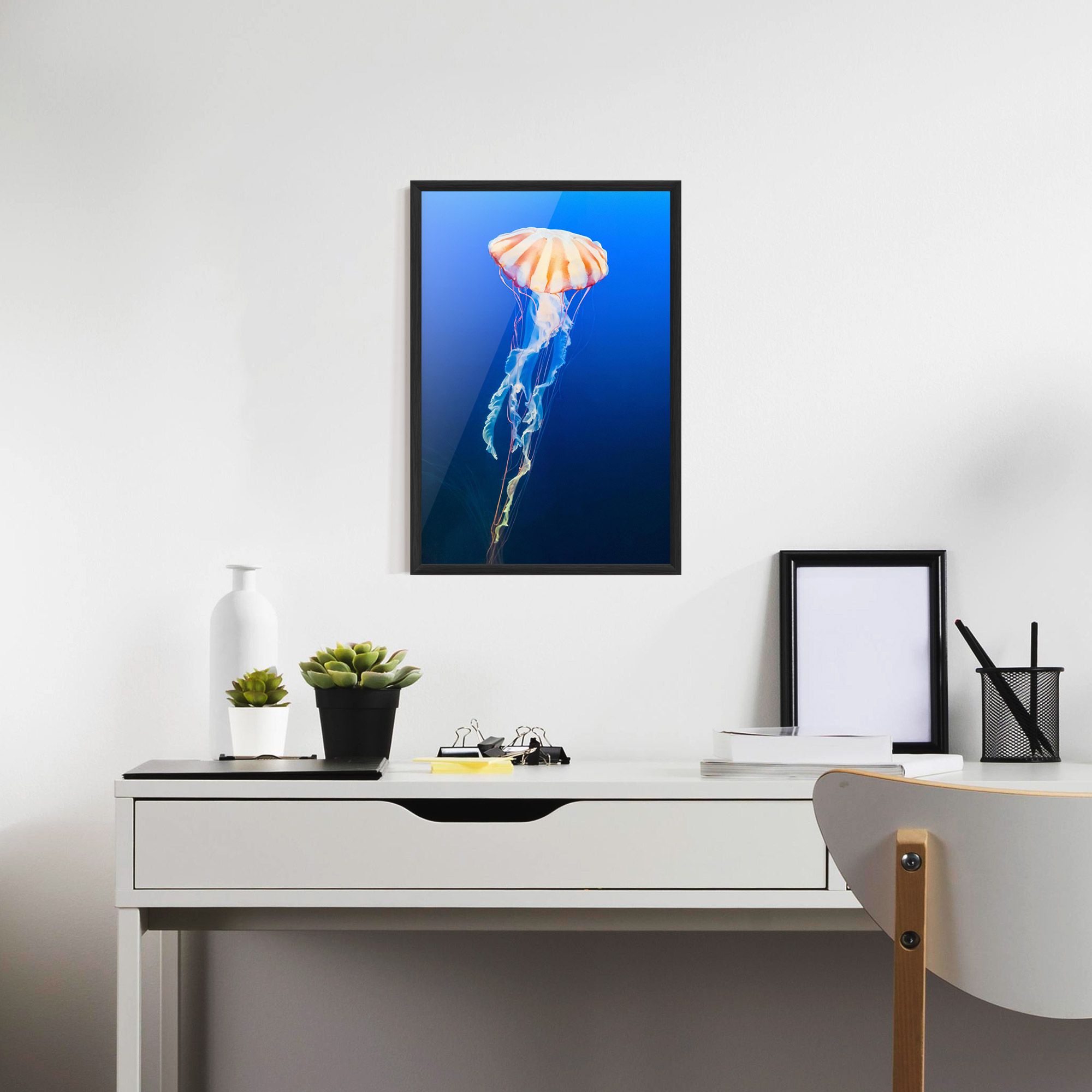Cream Jellyfish mockup 7