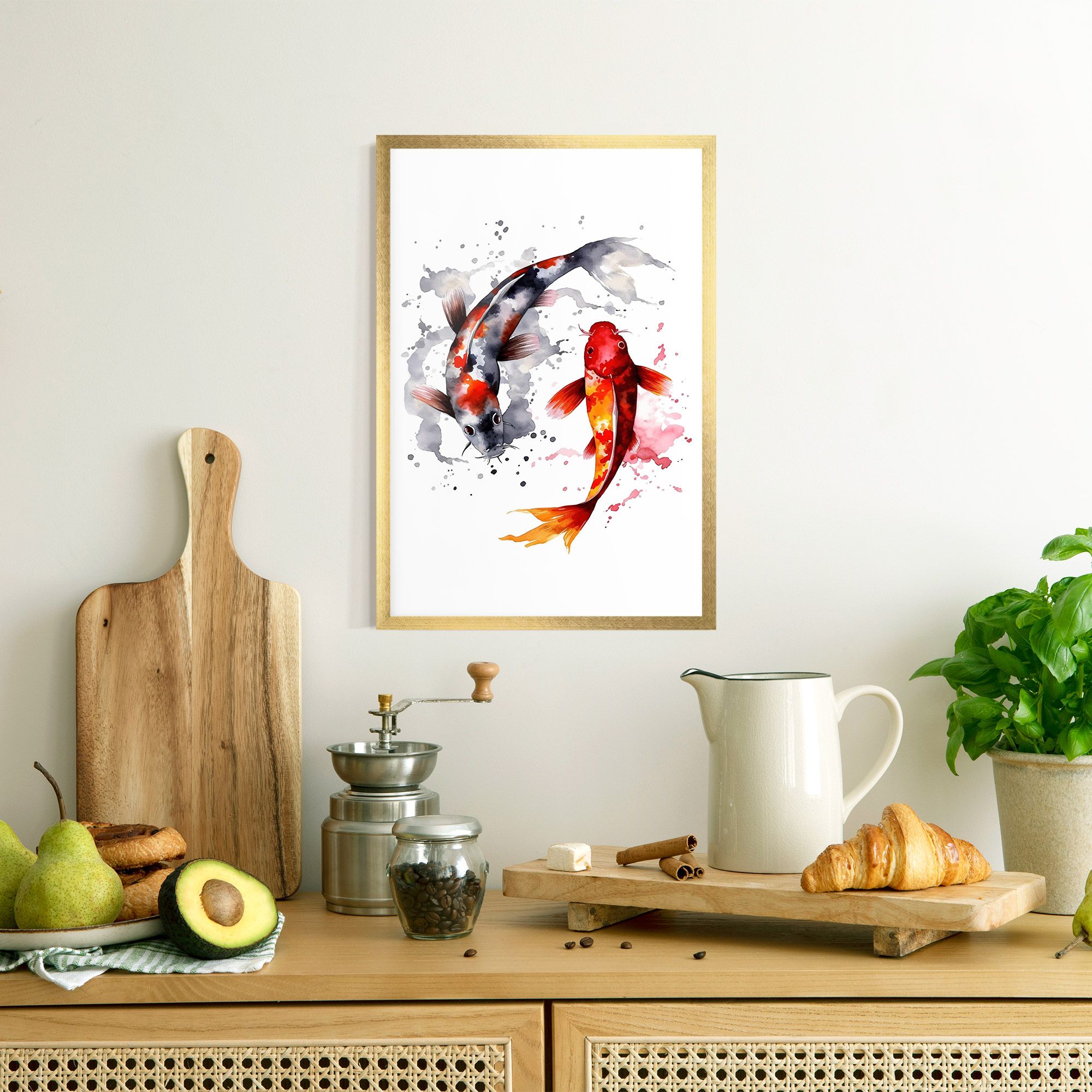Beautiful Koi mockup 8