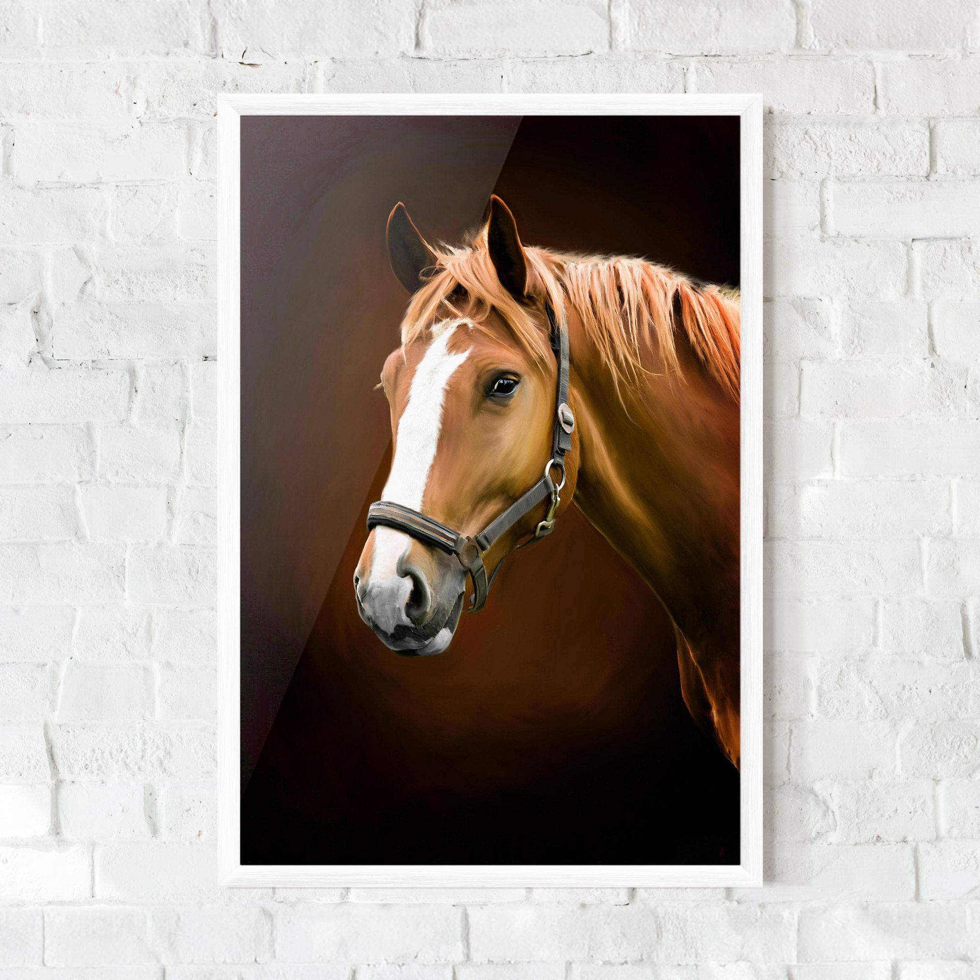 Digital Painted Horse mockup 0