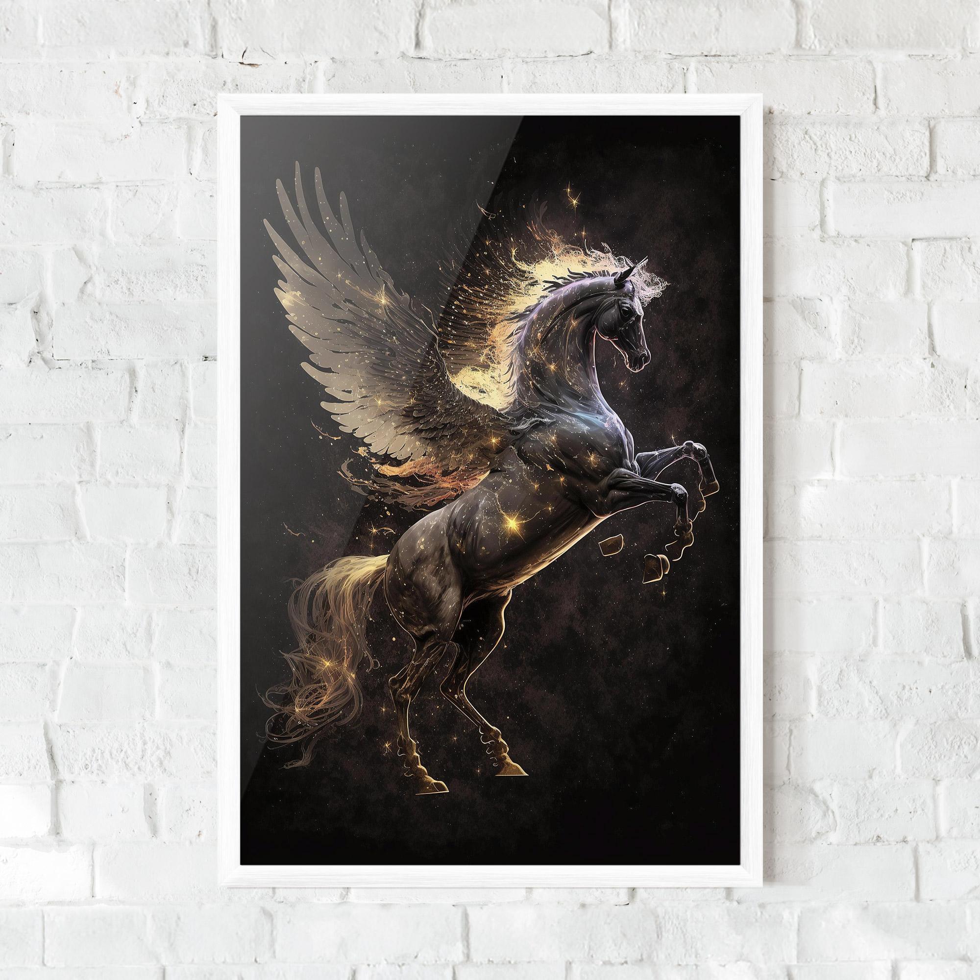 Gerahmte Poster Galaxy Pegasus mockup 0