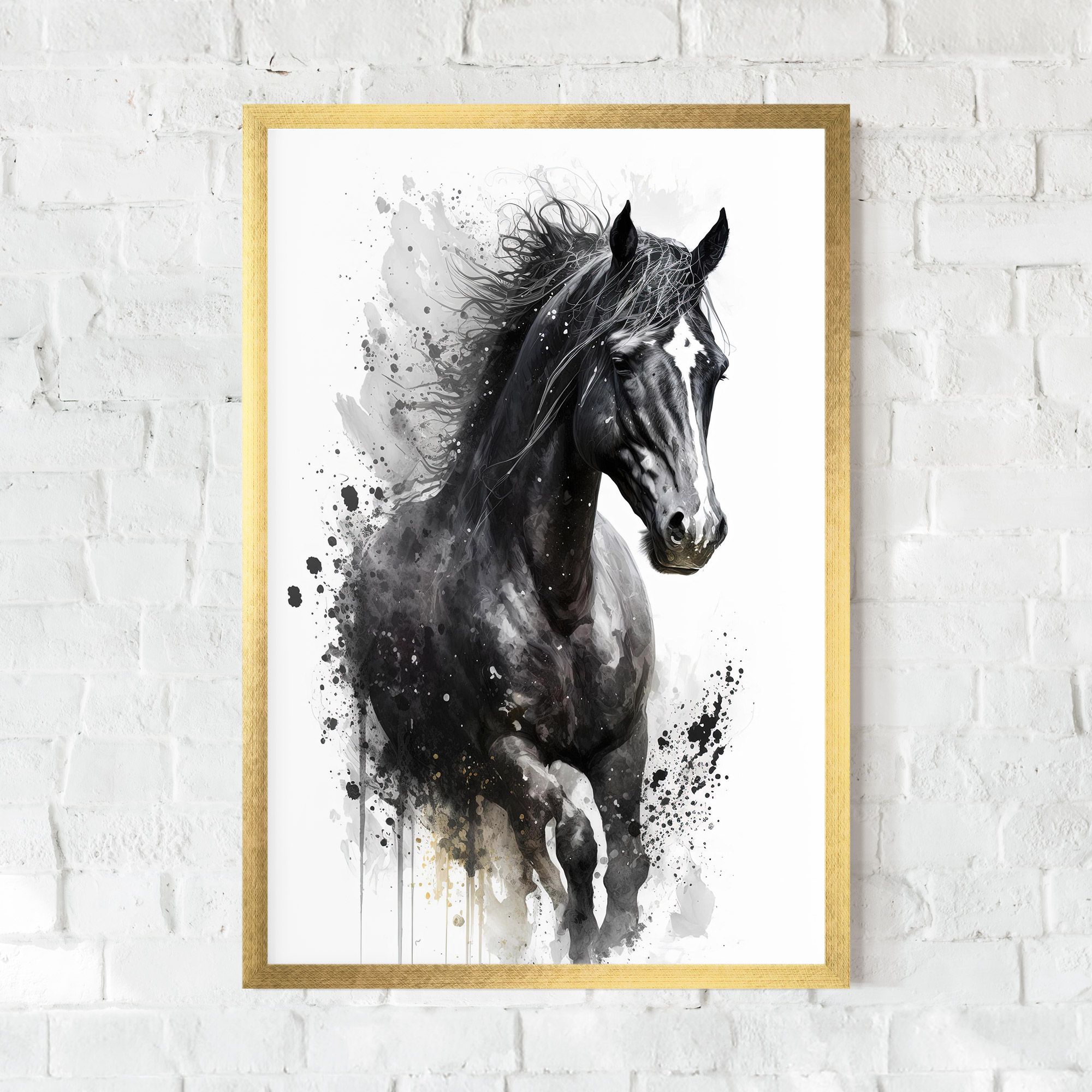 Black Horse mockup 0