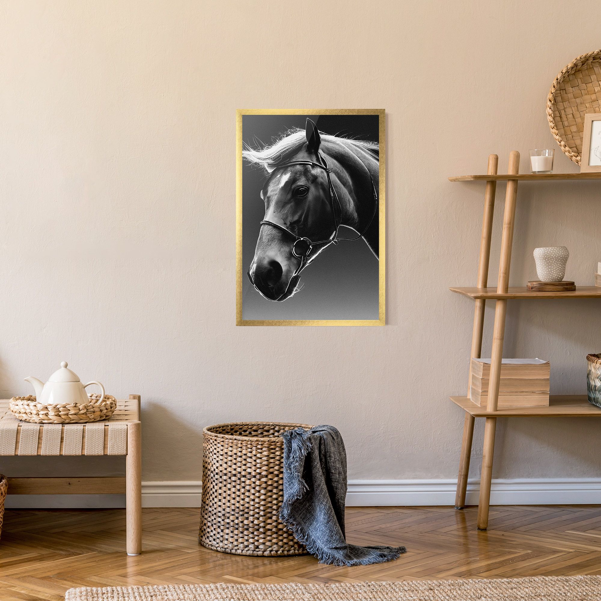 Black Horse Profile mockup 9