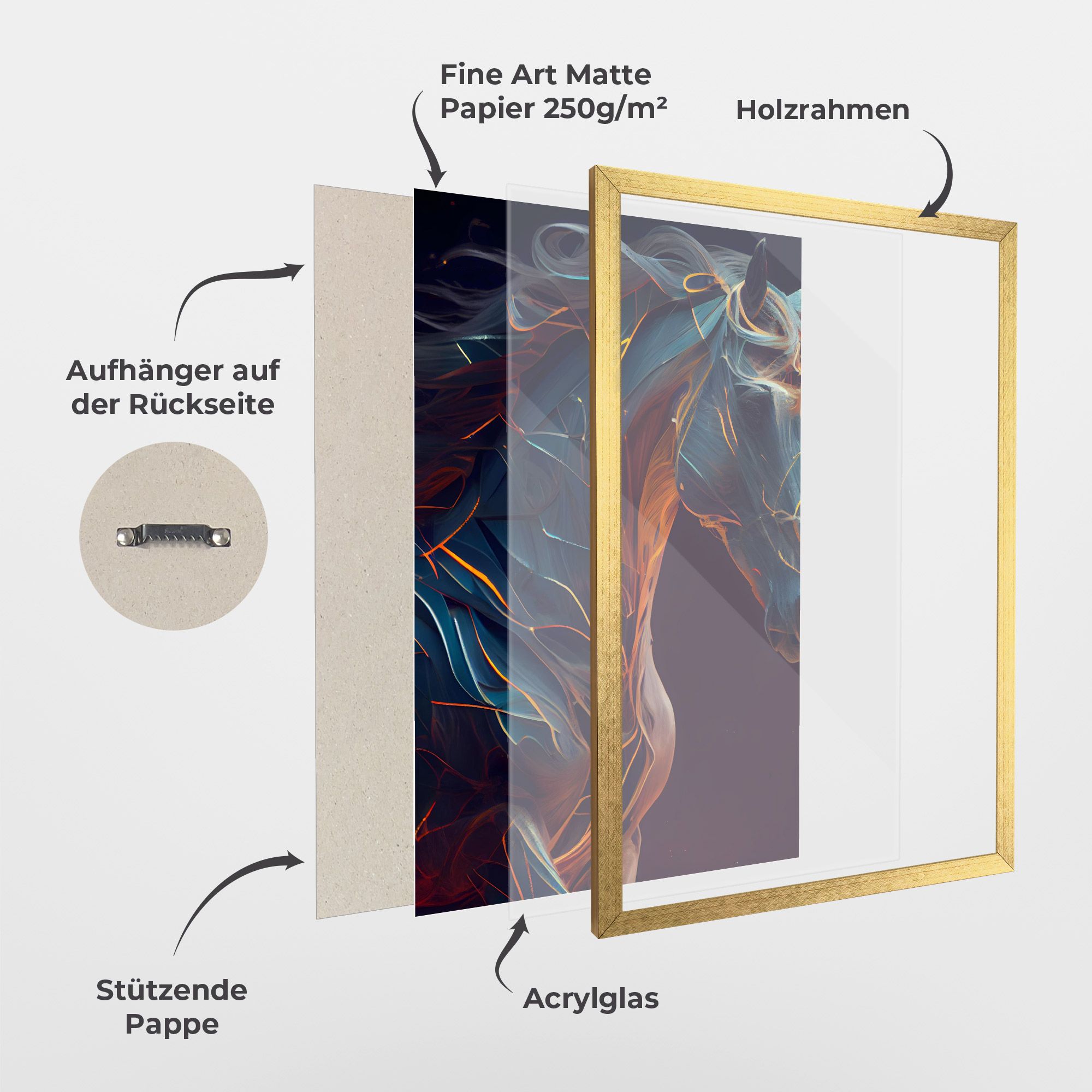 Fire Lines Horse mockup 1