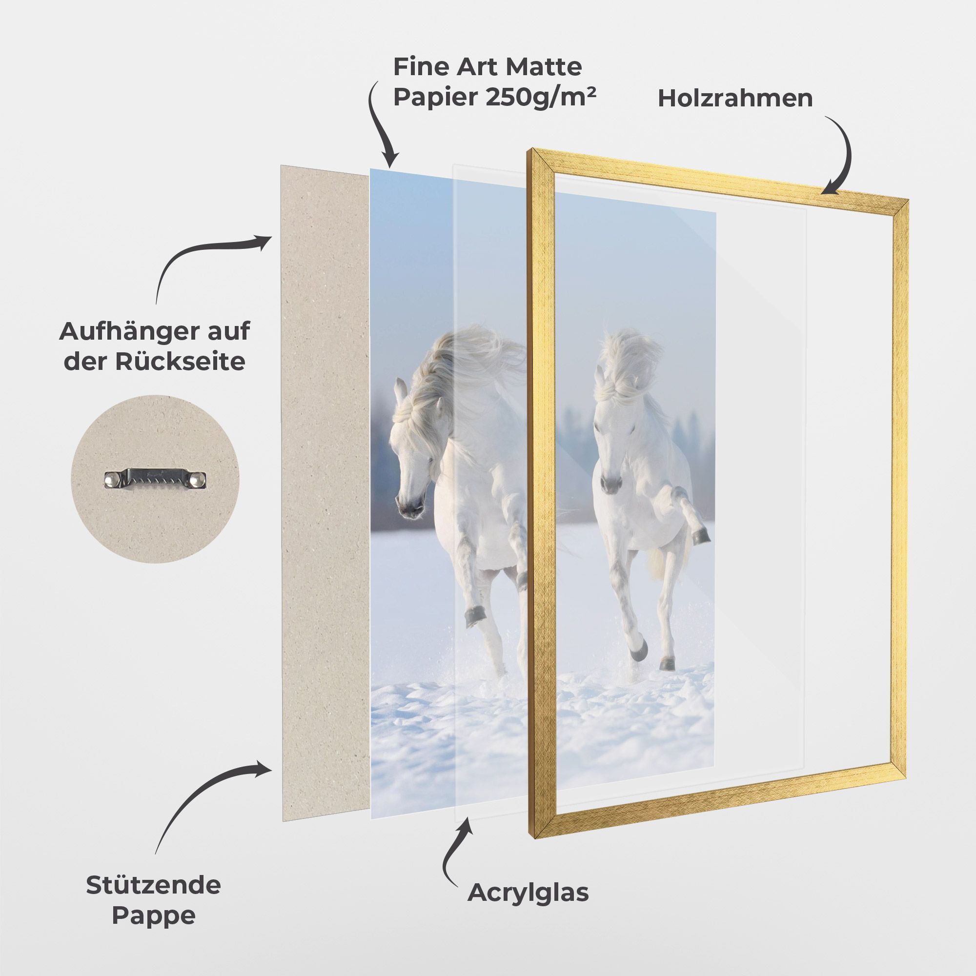 Happy Horses Running mockup 1