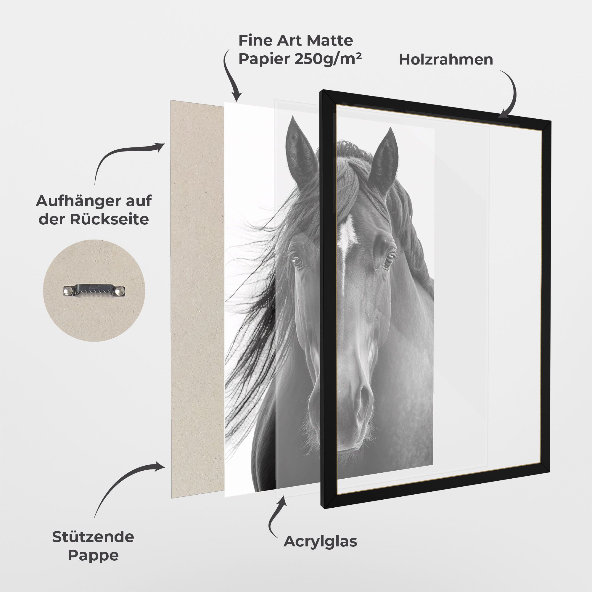 Close Up Horse mockup 1