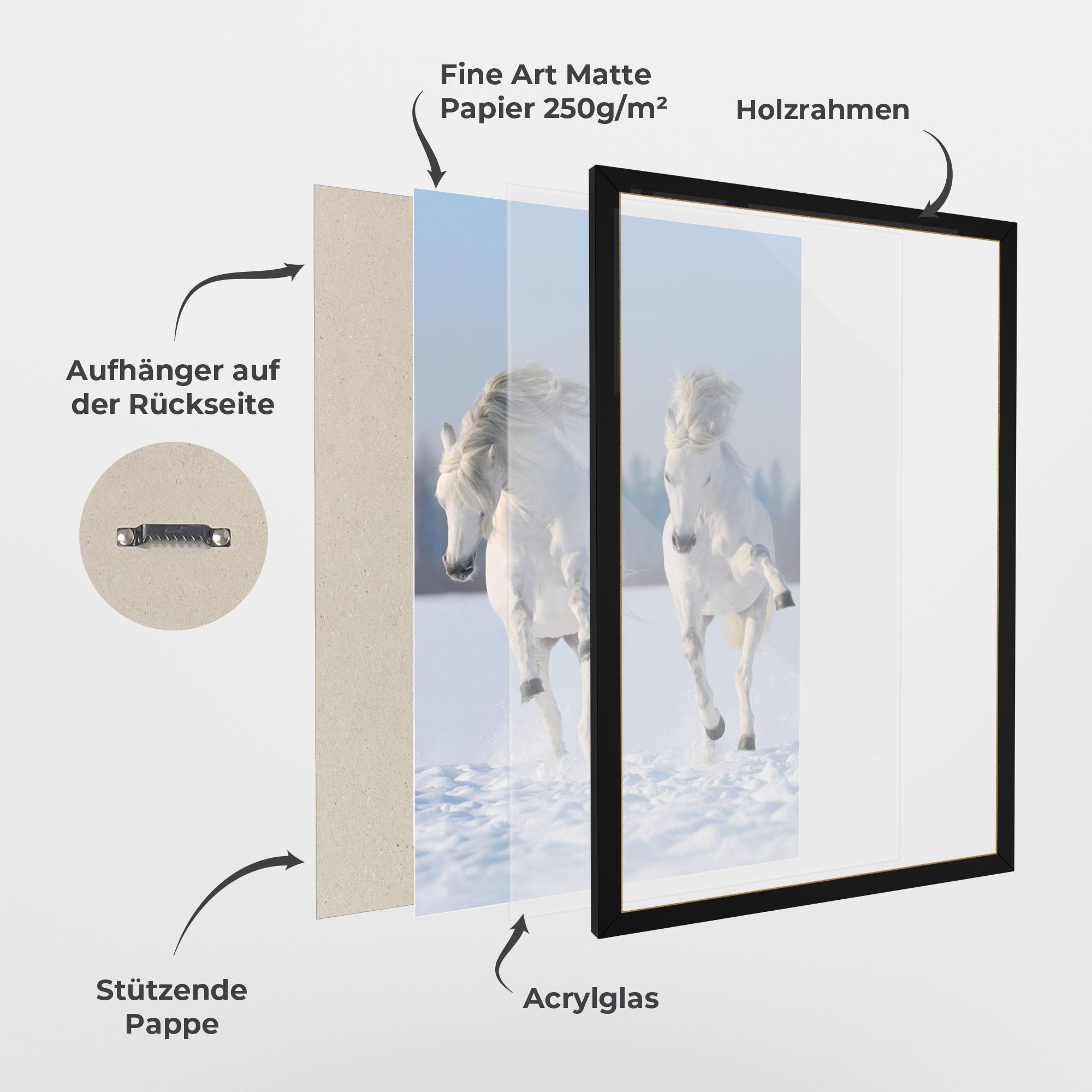 Happy Horses Running mockup 1