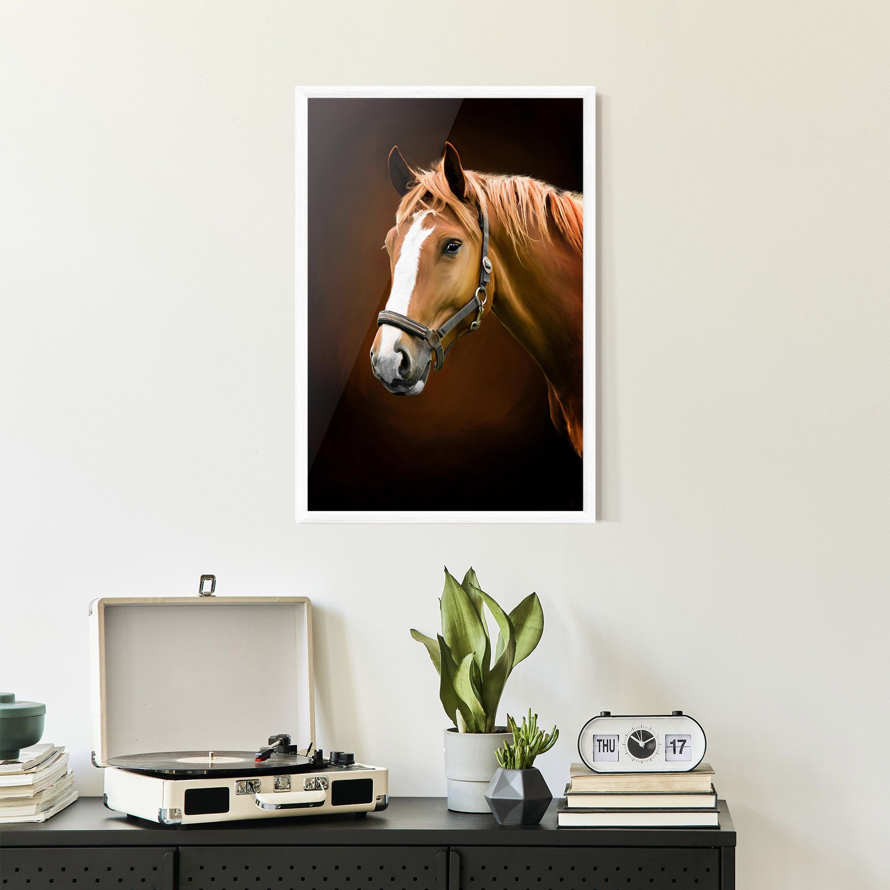 Digital Painted Horse mockup 2