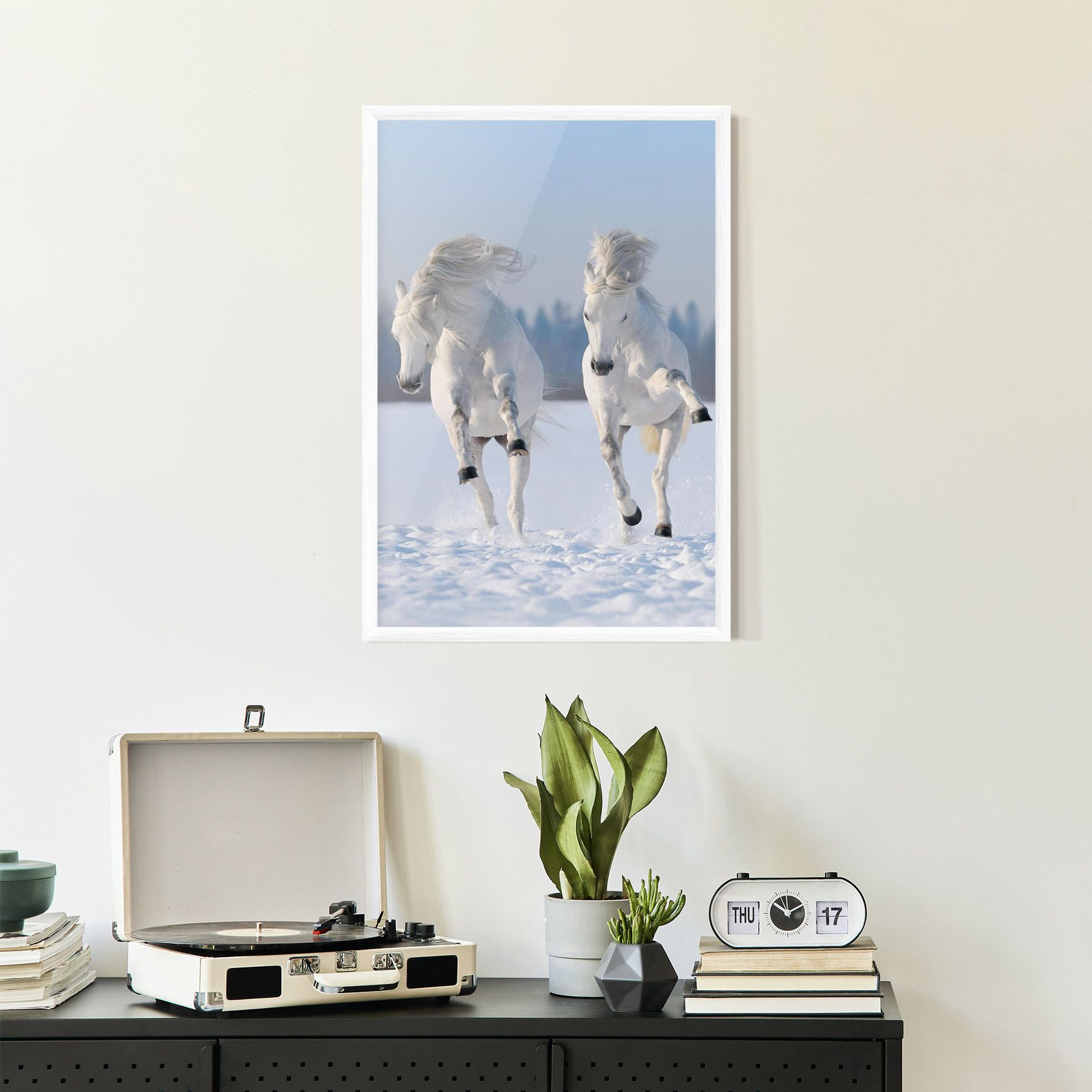 Happy Horses Running mockup 2