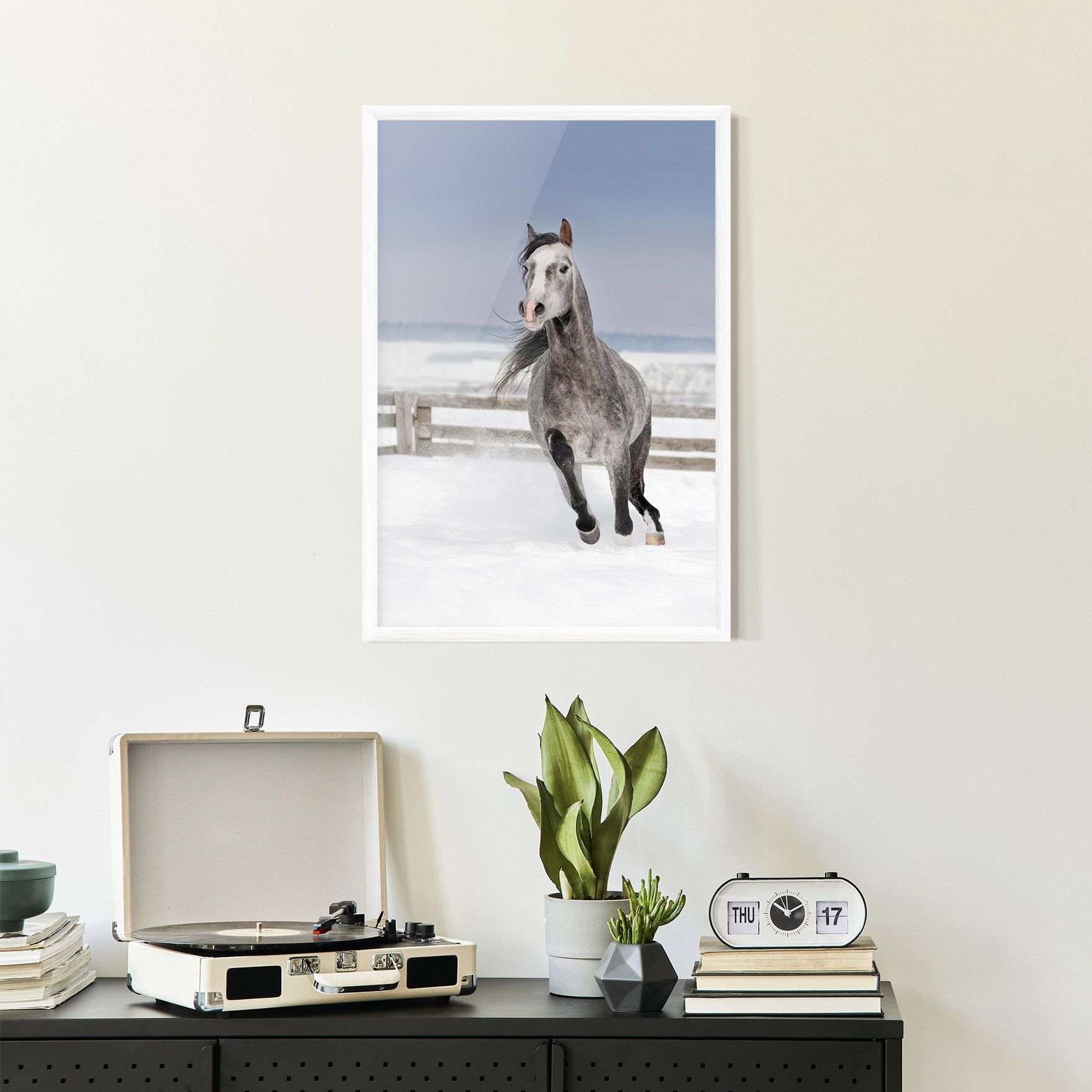 Horse Running Free mockup 2