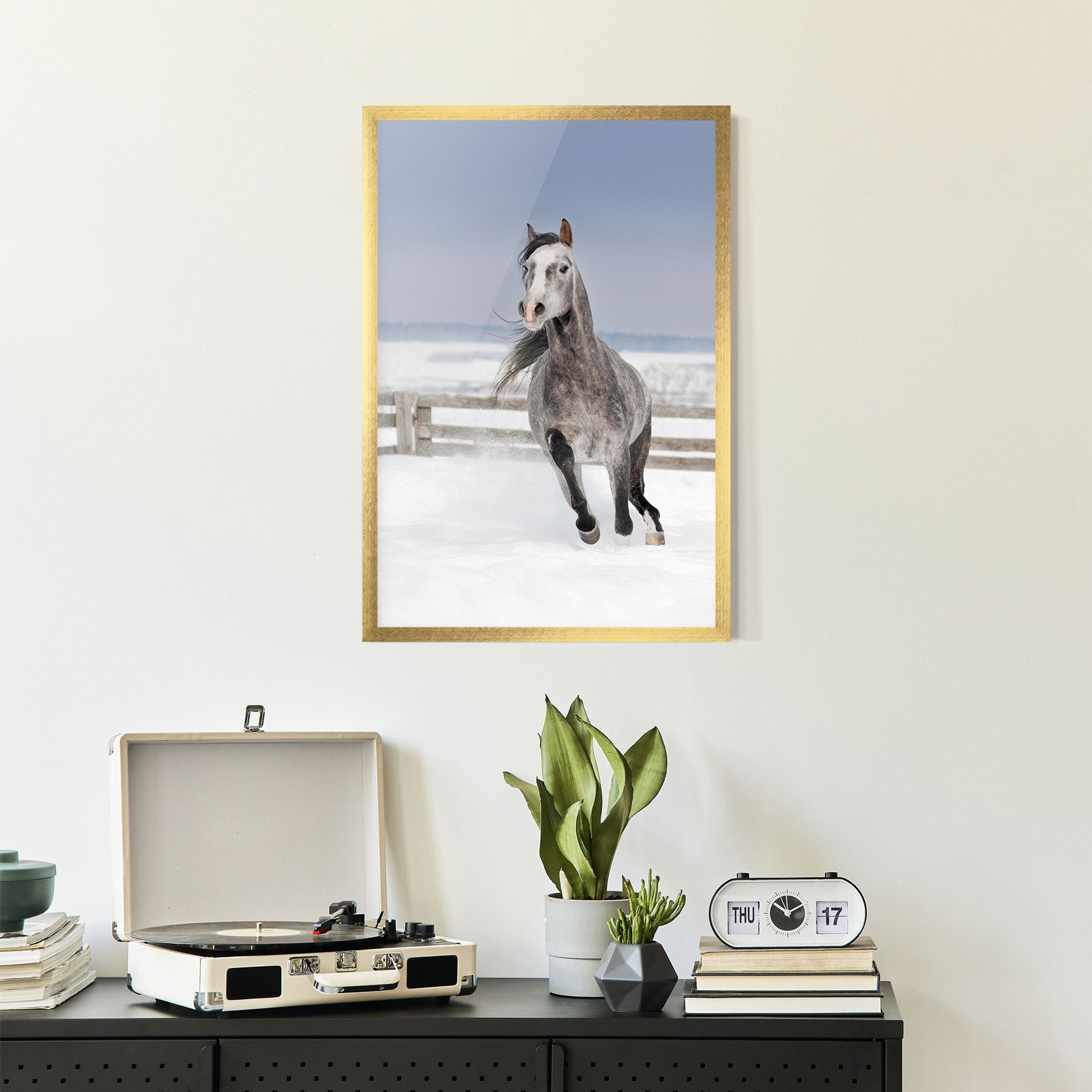 Horse Running Free mockup 2