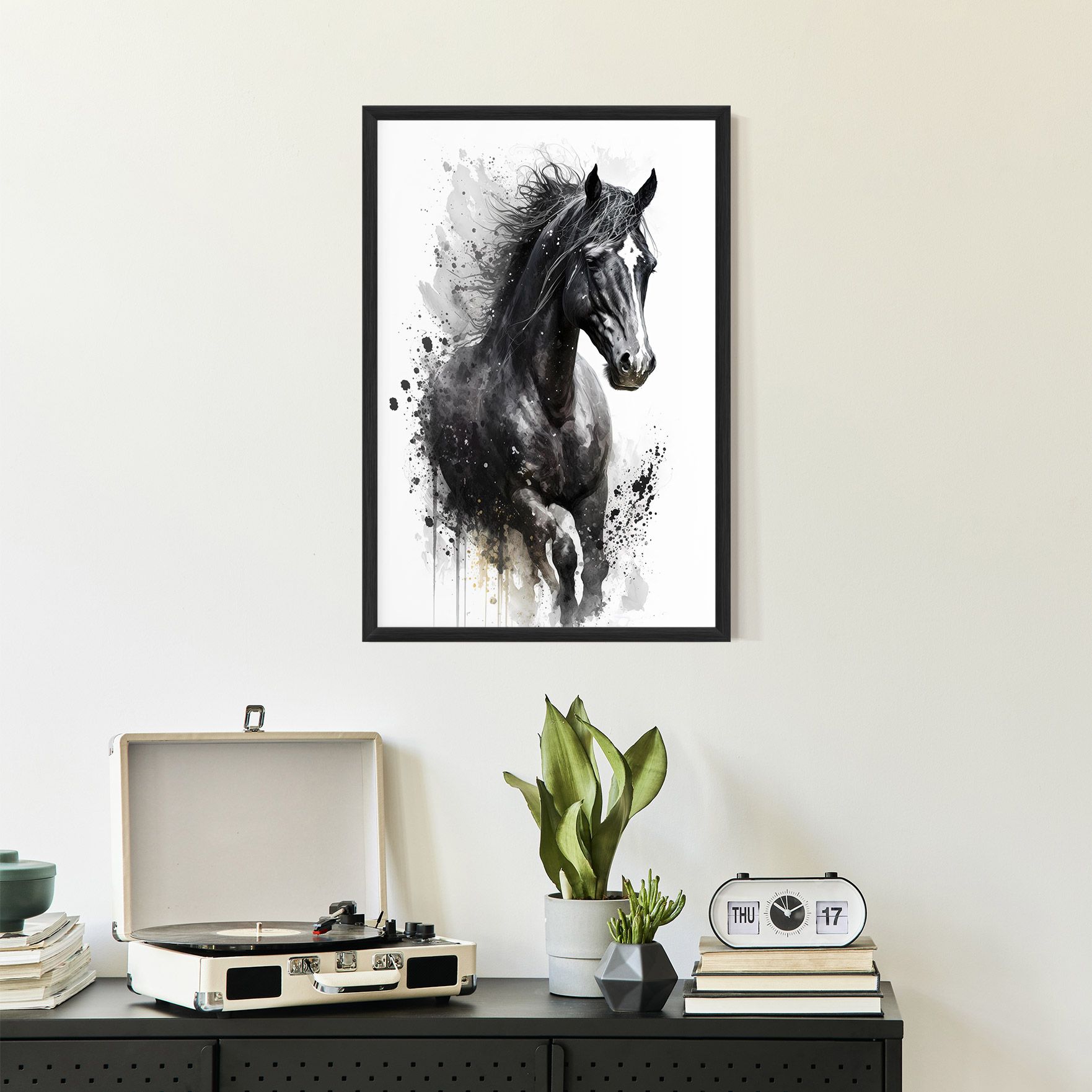 Black Horse mockup 2