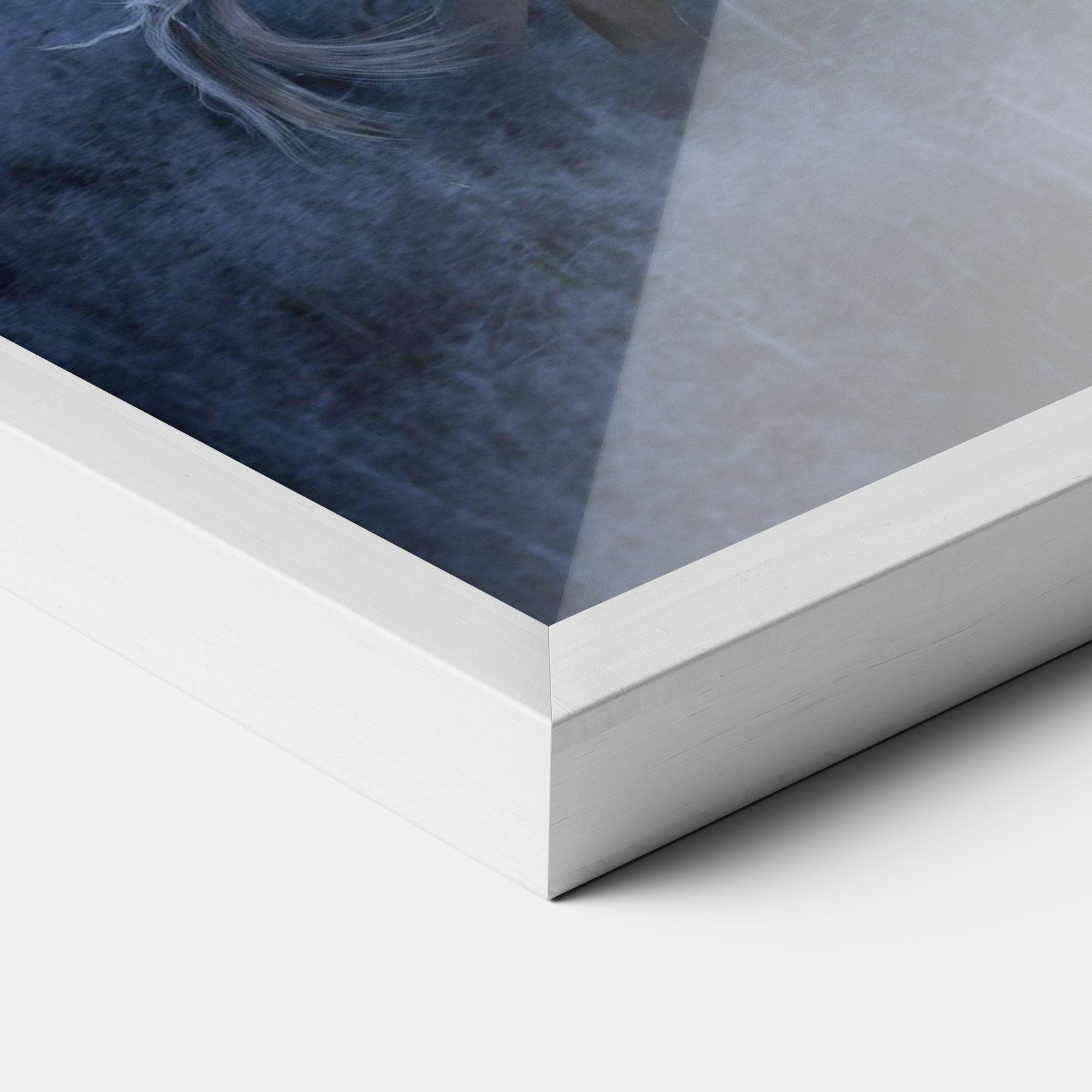 Gerahmte Poster Blue Moon Unicorn mockup 3