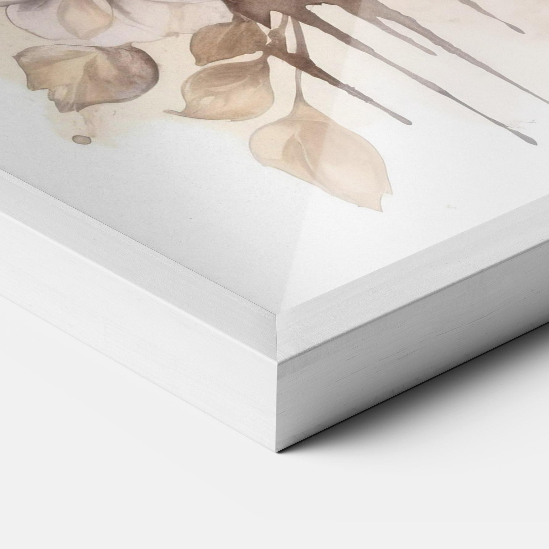 Gerahmte Poster Flower Brown Horse mockup 3