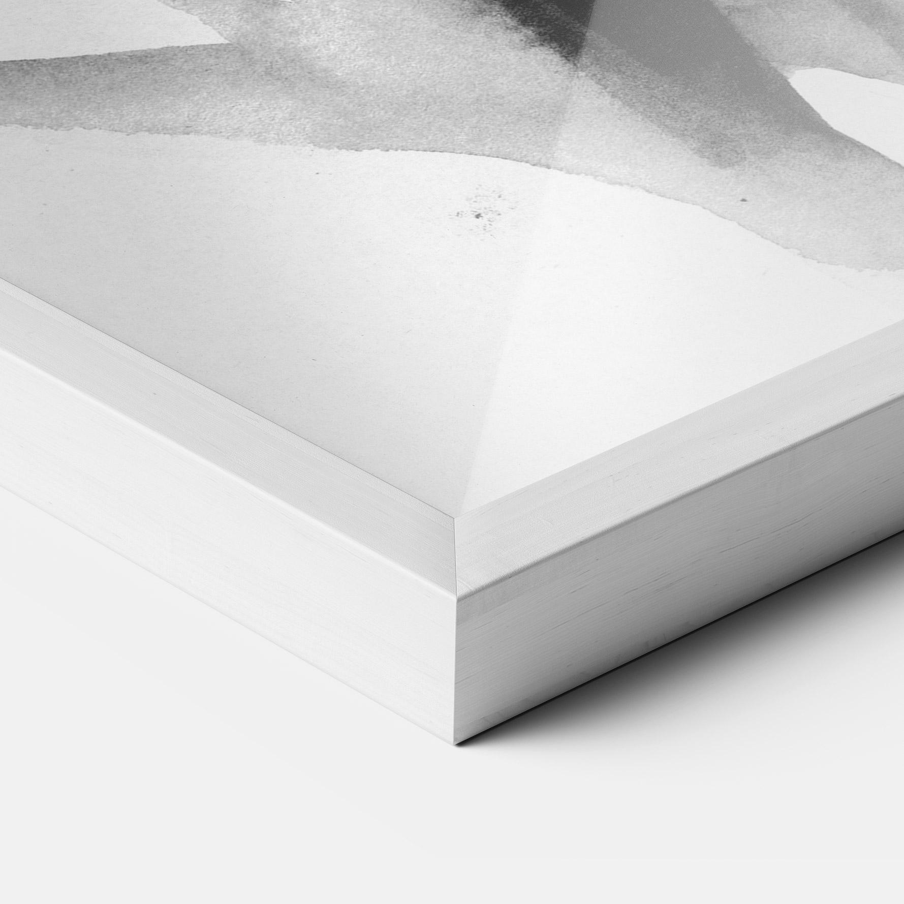 Gerahmte Poster Ink Watercolor Horse mockup 3