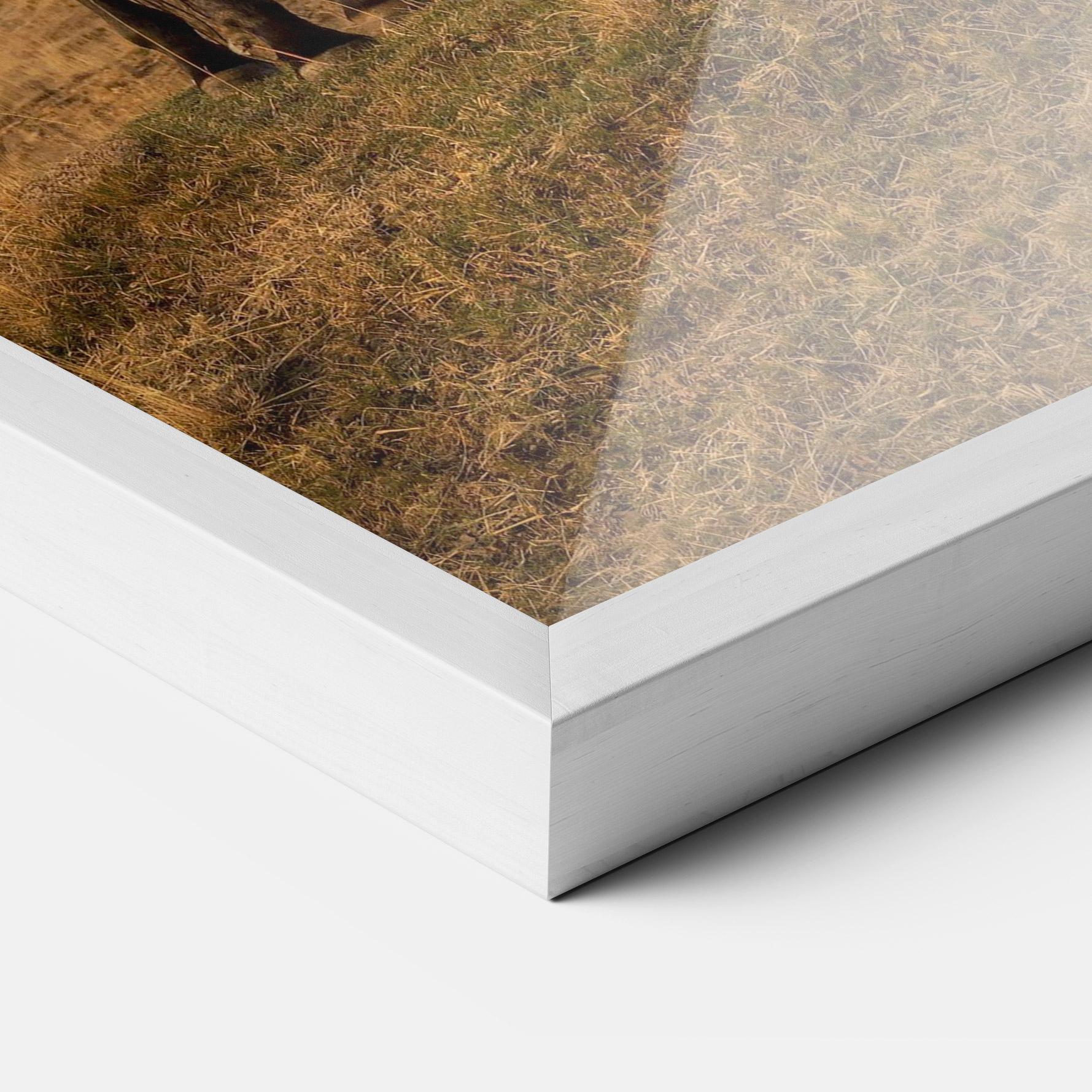 Gerahmte Poster Mountain Horses mockup 3