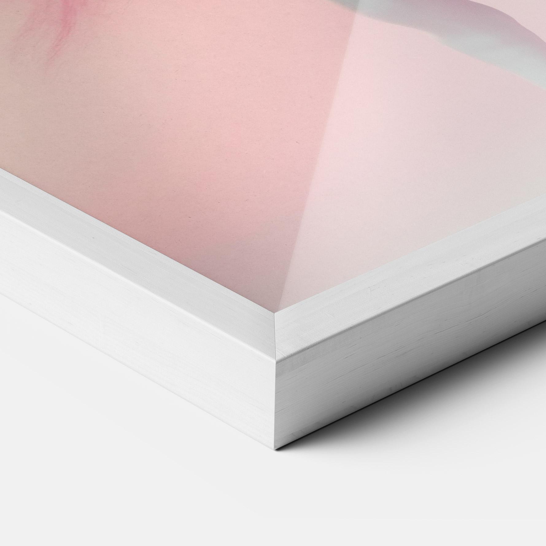 Gerahmte Poster Pink Unicorn mockup 3