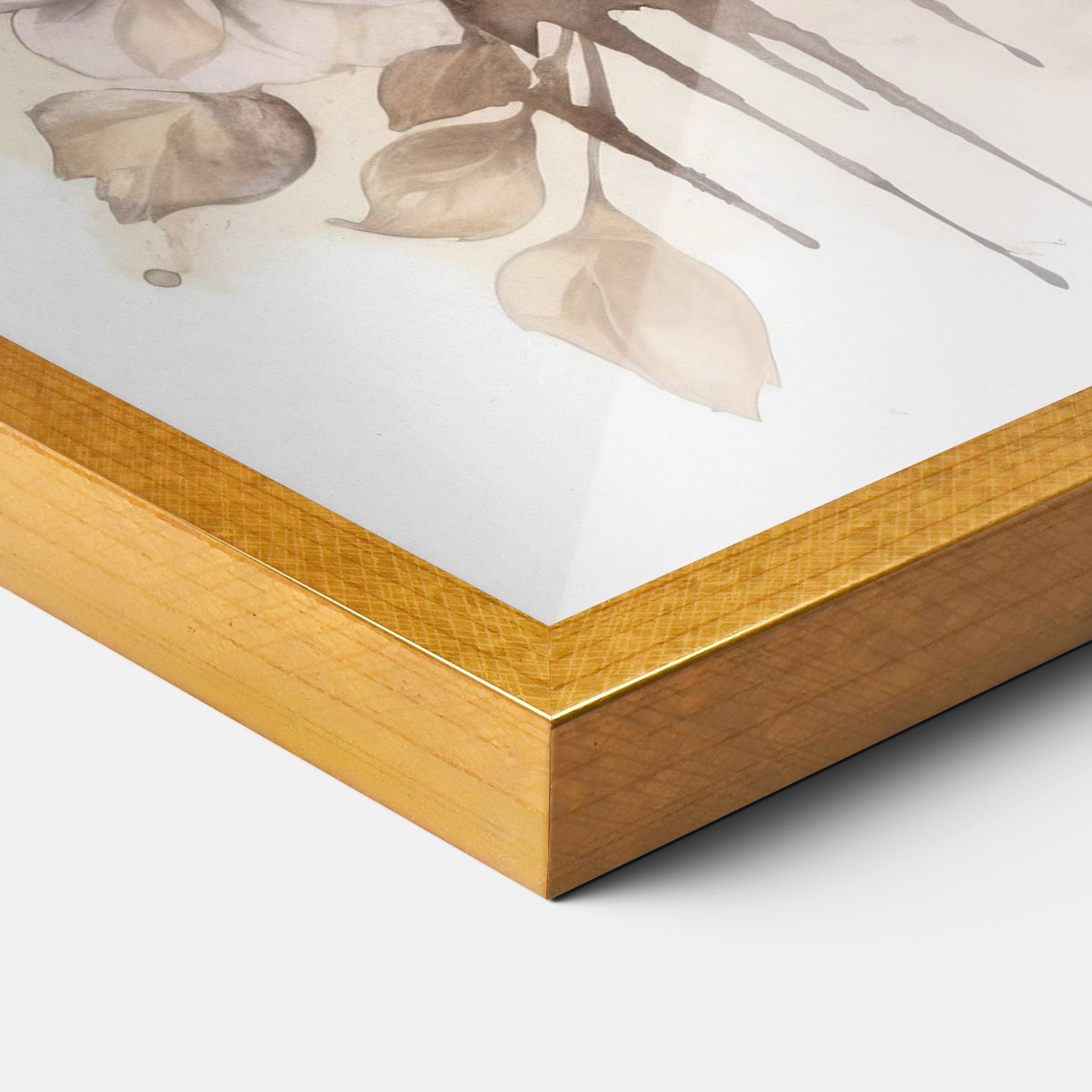 Flower Brown Horse mockup 3