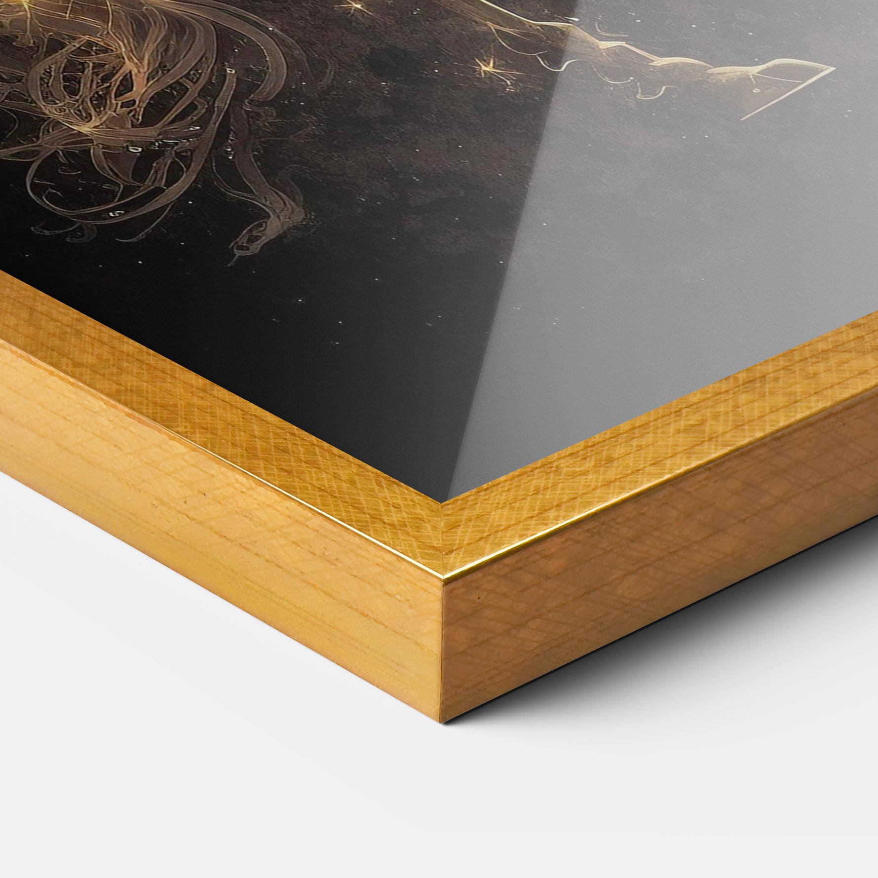 Gerahmte Poster Galaxy Pegasus mockup 3