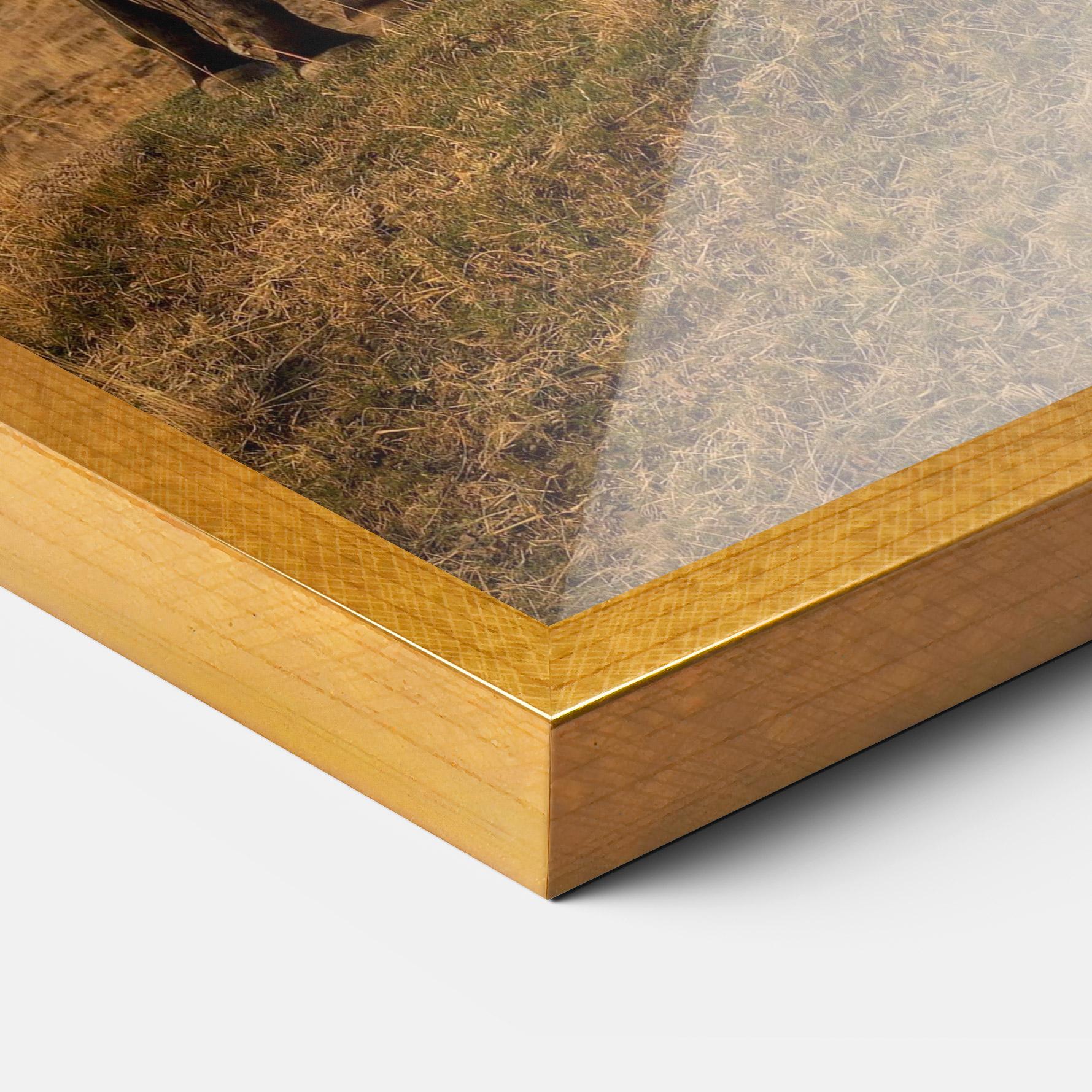 Gerahmte Poster Mountain Horses mockup 3