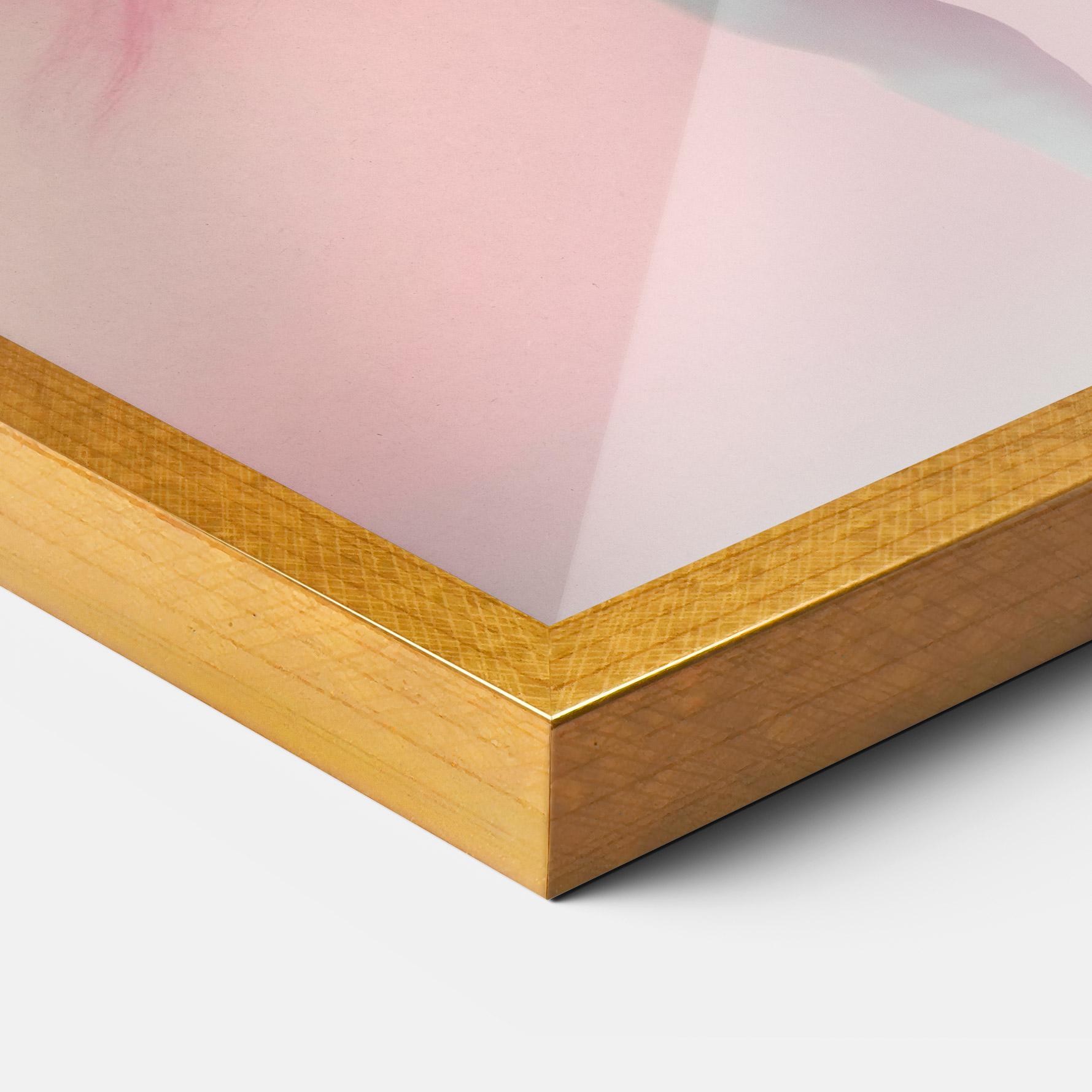 Gerahmte Poster Pink Unicorn mockup 3