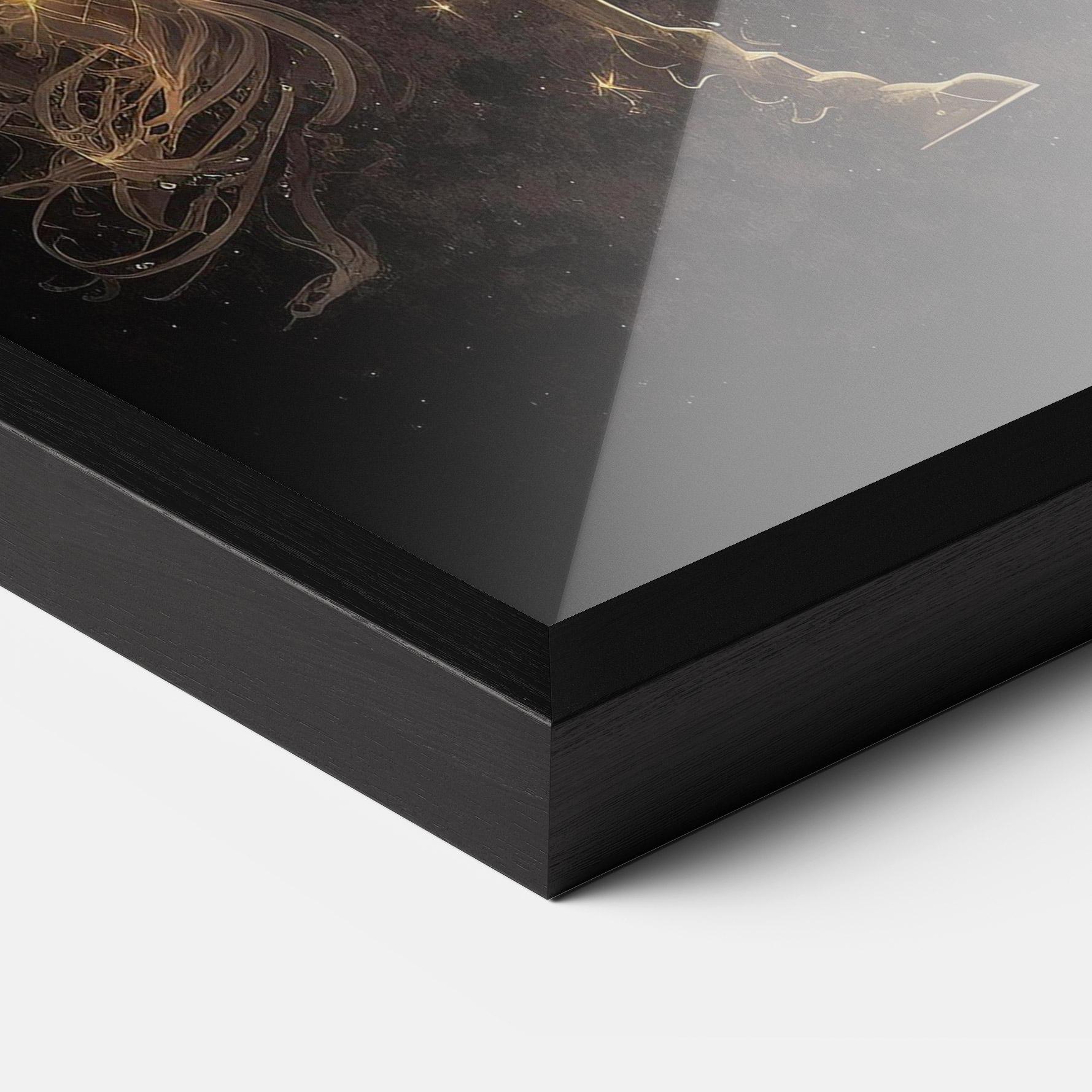 Gerahmte Poster Galaxy Pegasus mockup 3