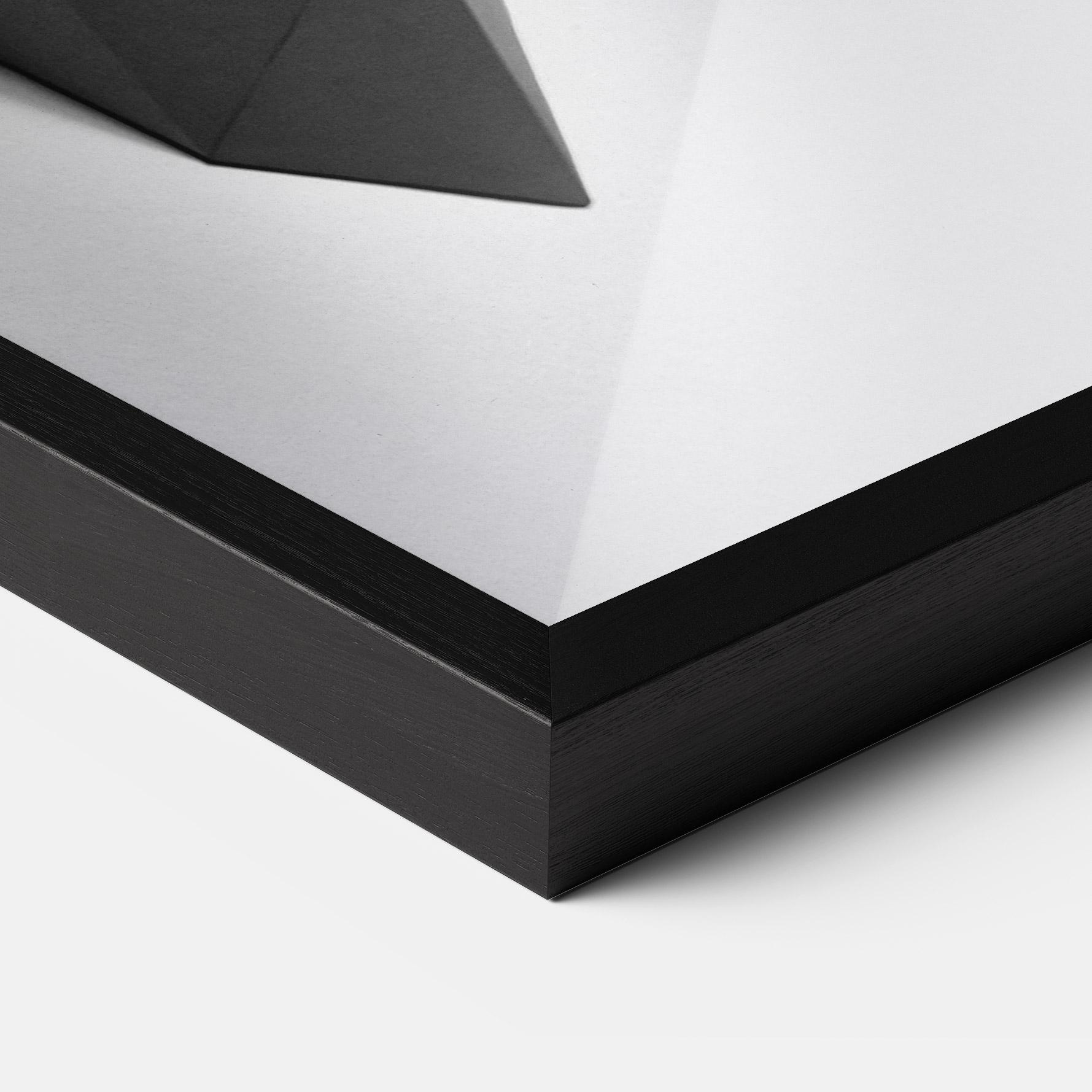 Gerahmte Poster Geometrical Unicorn mockup 3