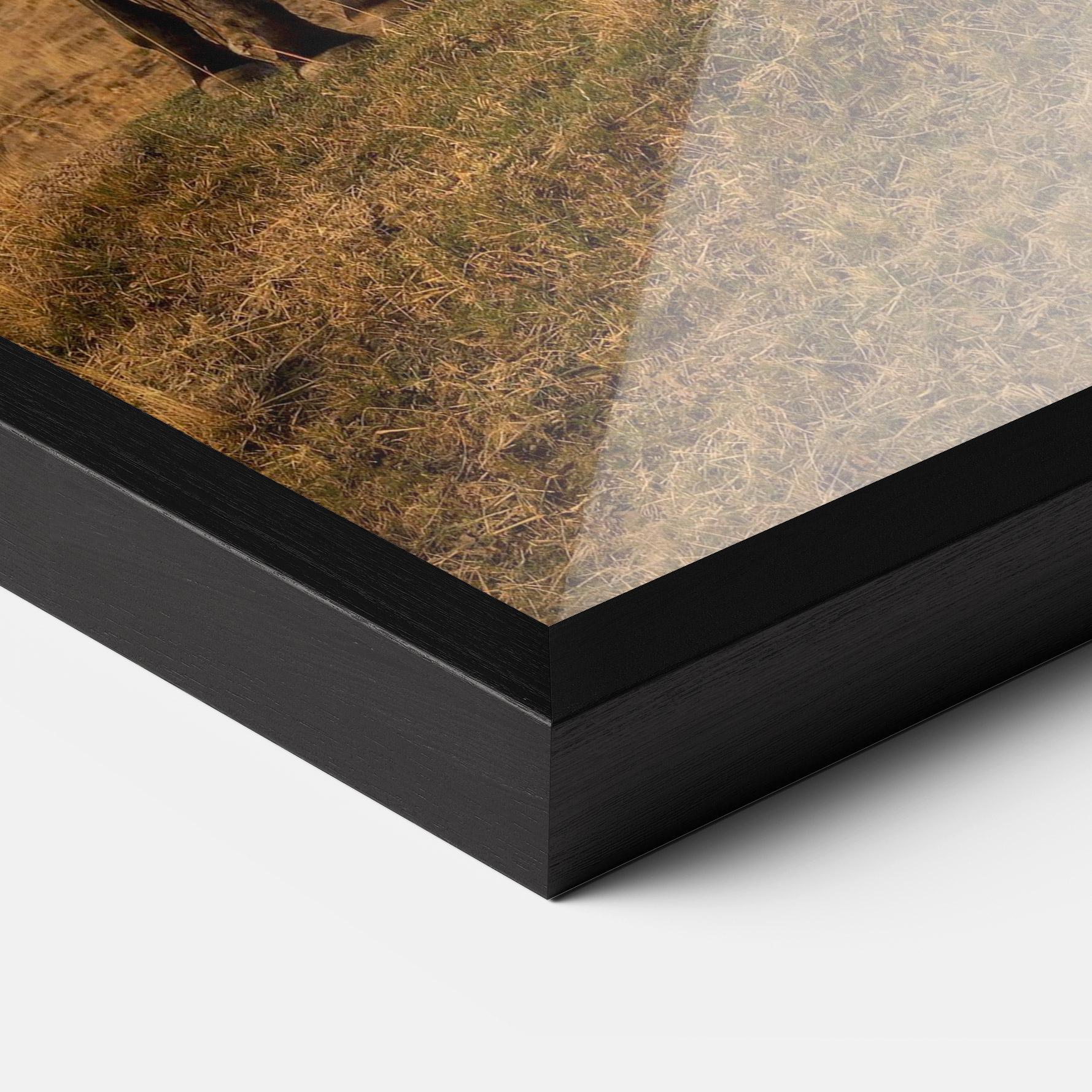 Gerahmte Poster Mountain Horses mockup 3