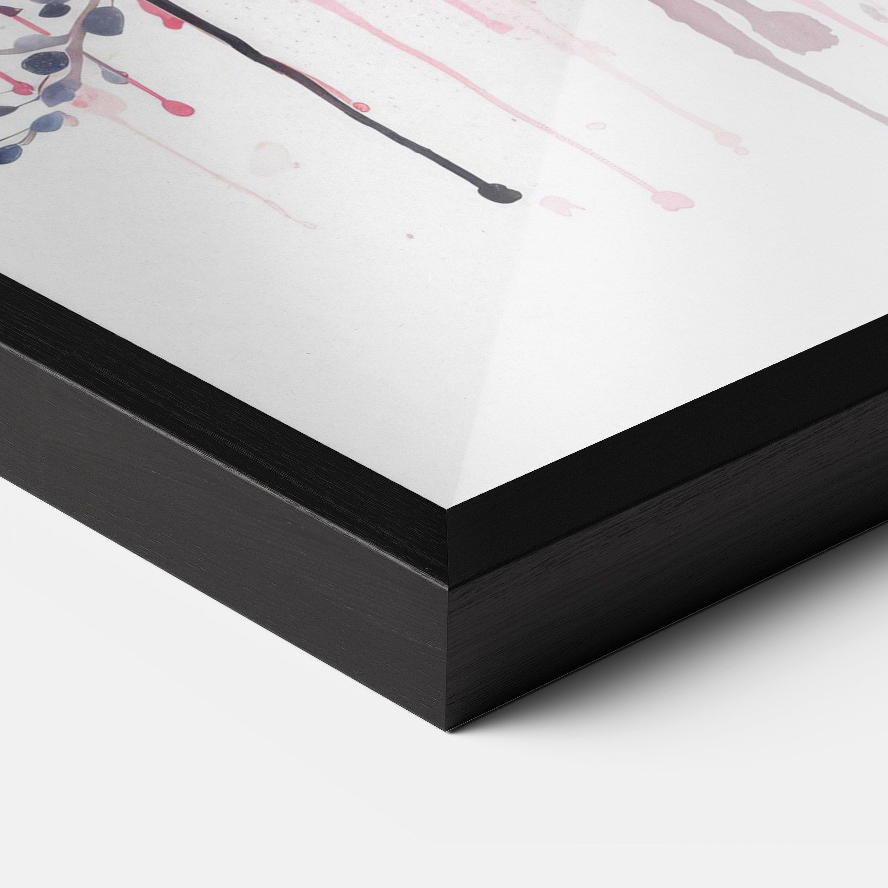 Pink Flowers Horse mockup 3