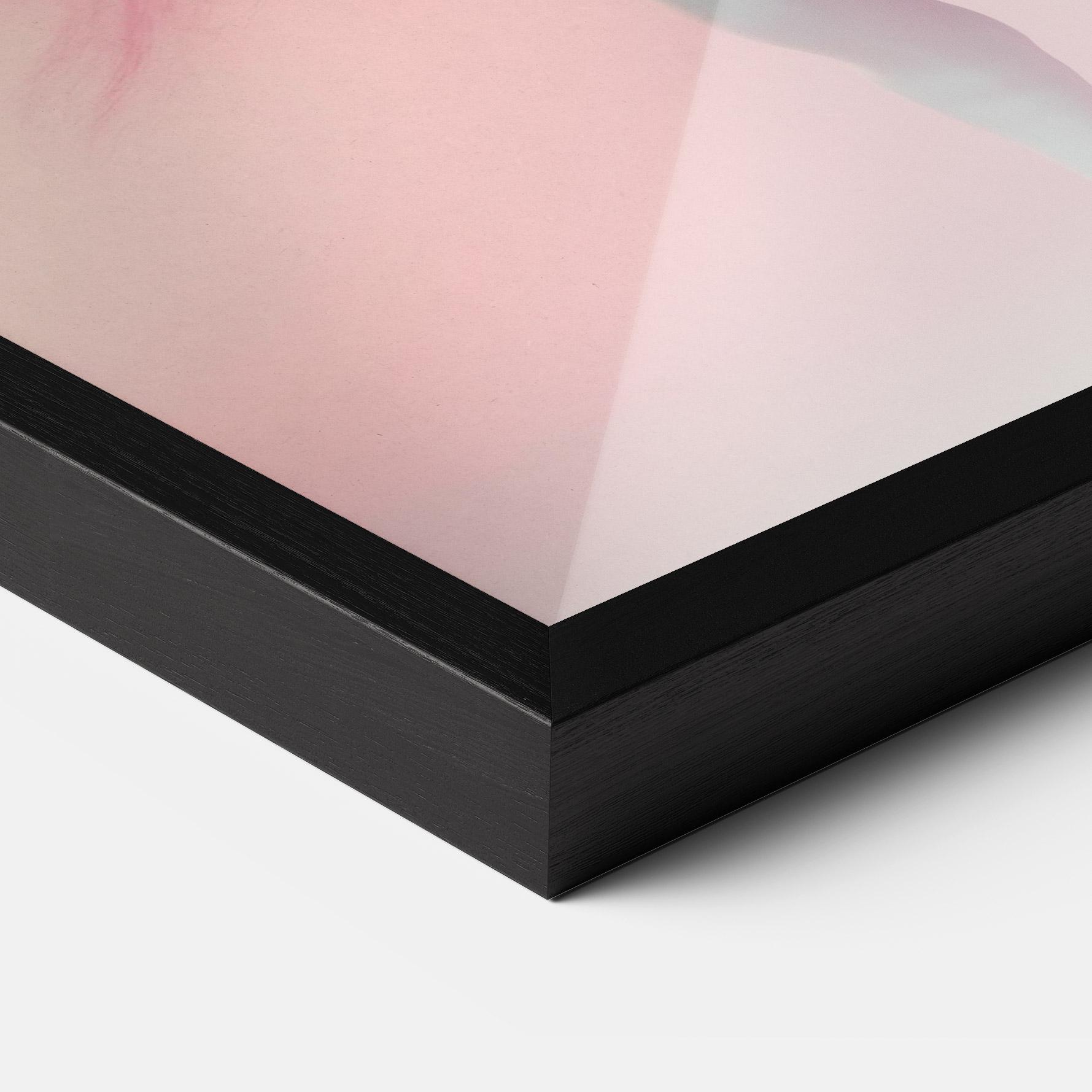 Gerahmte Poster Pink Unicorn mockup 3