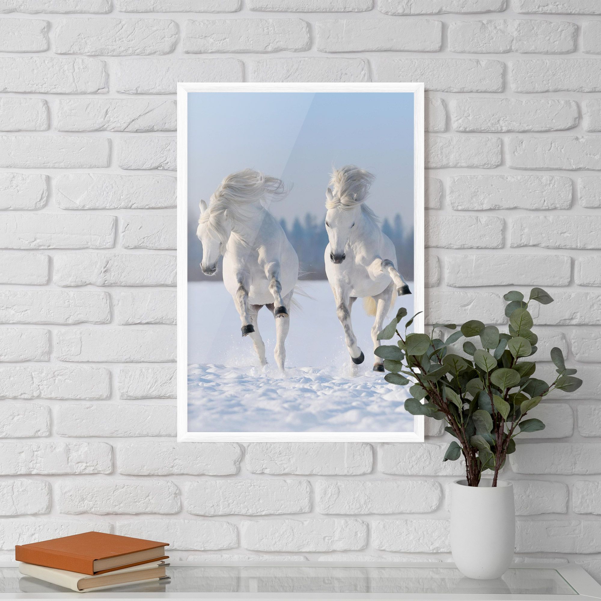 Happy Horses Running mockup 5