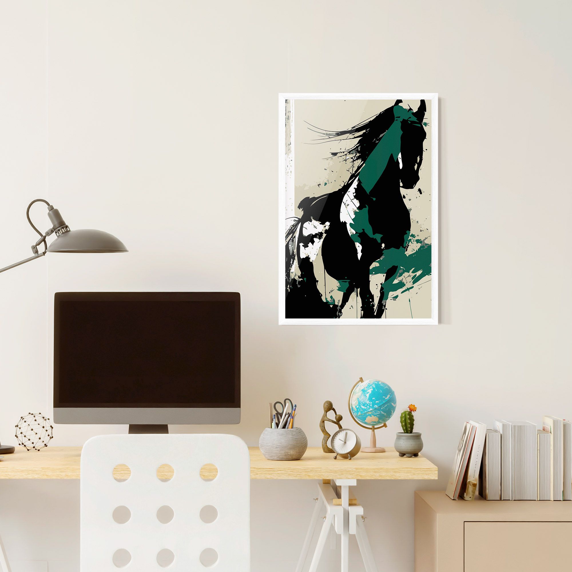 Black Green Horse mockup 6