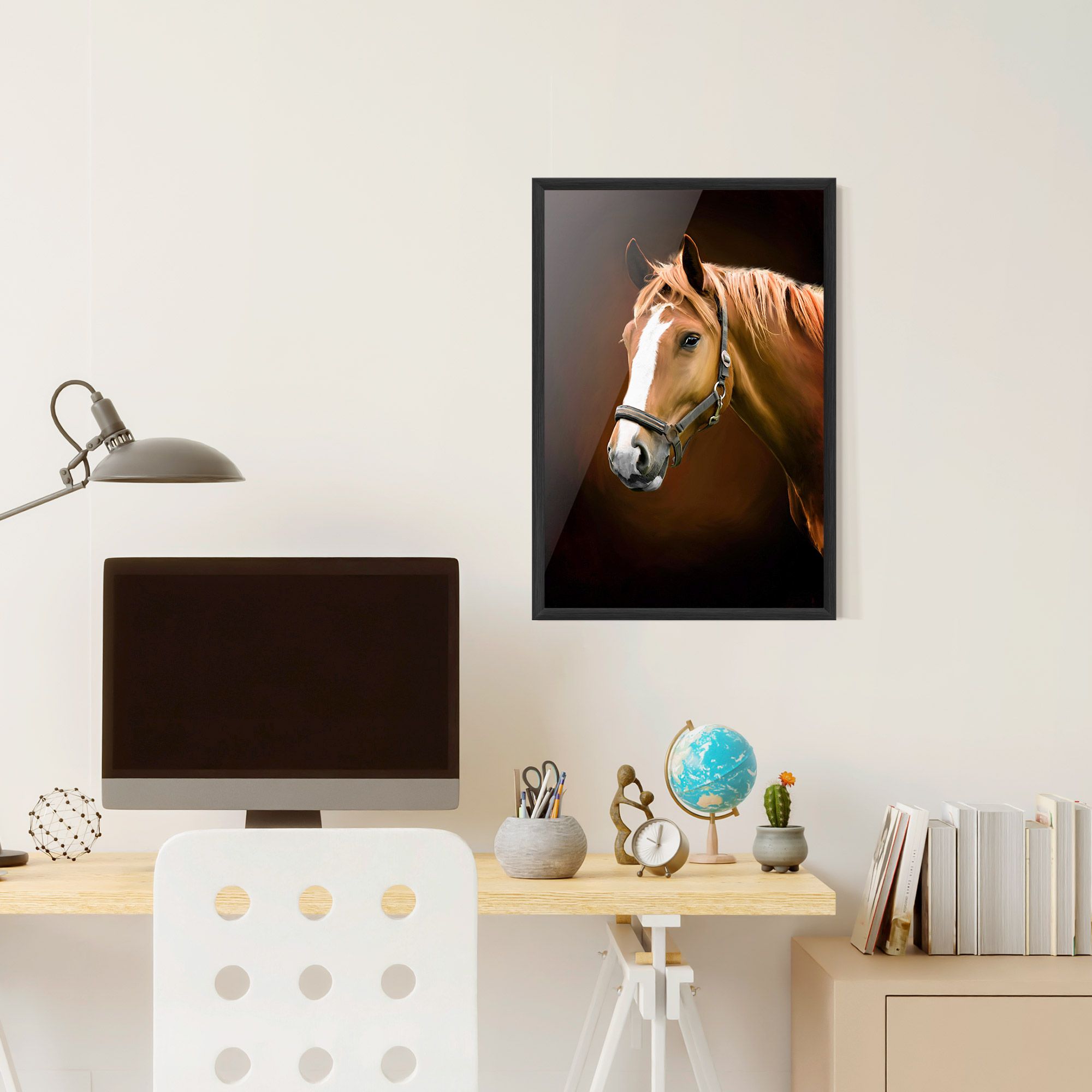 Digital Painted Horse mockup 6