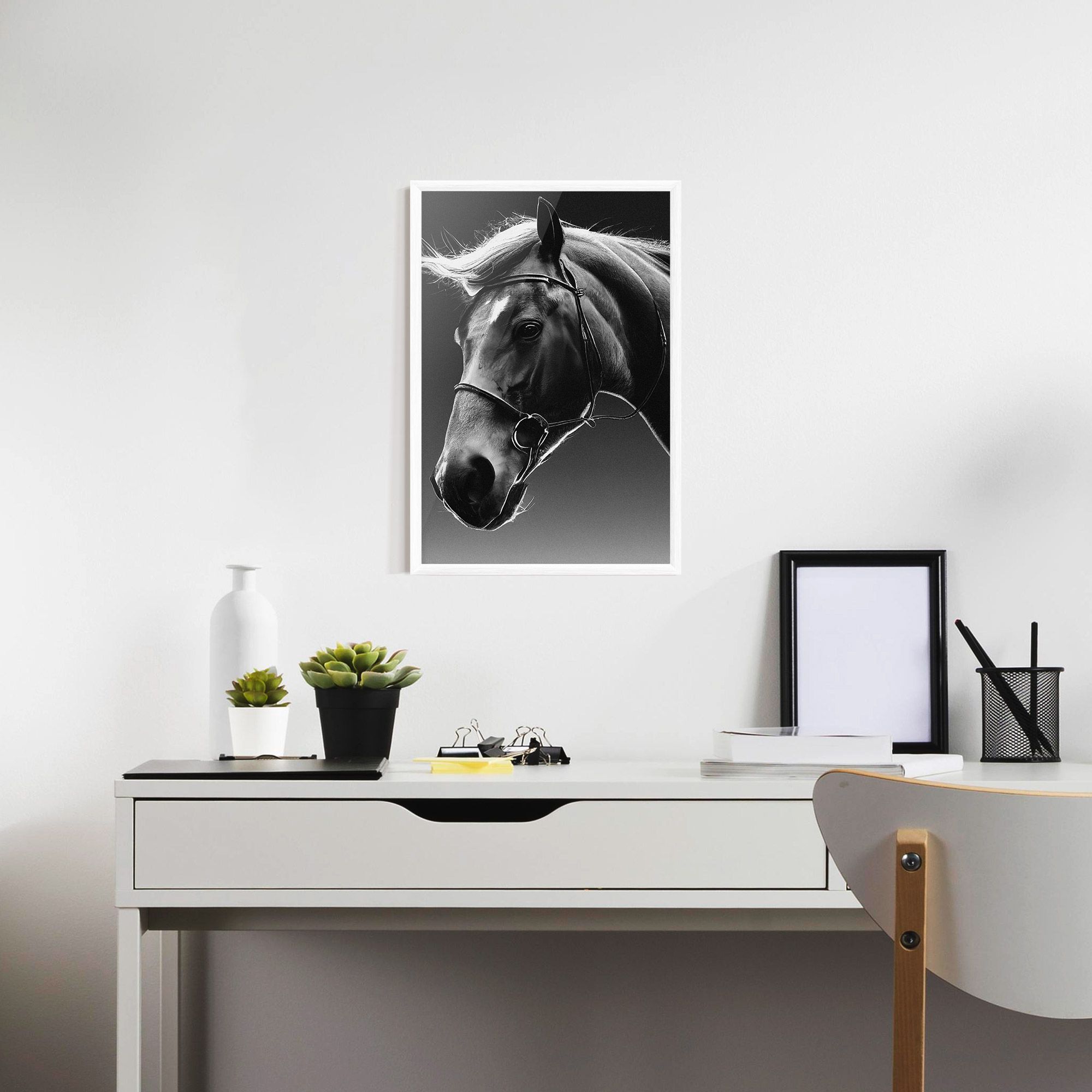Black Horse Profile mockup 7