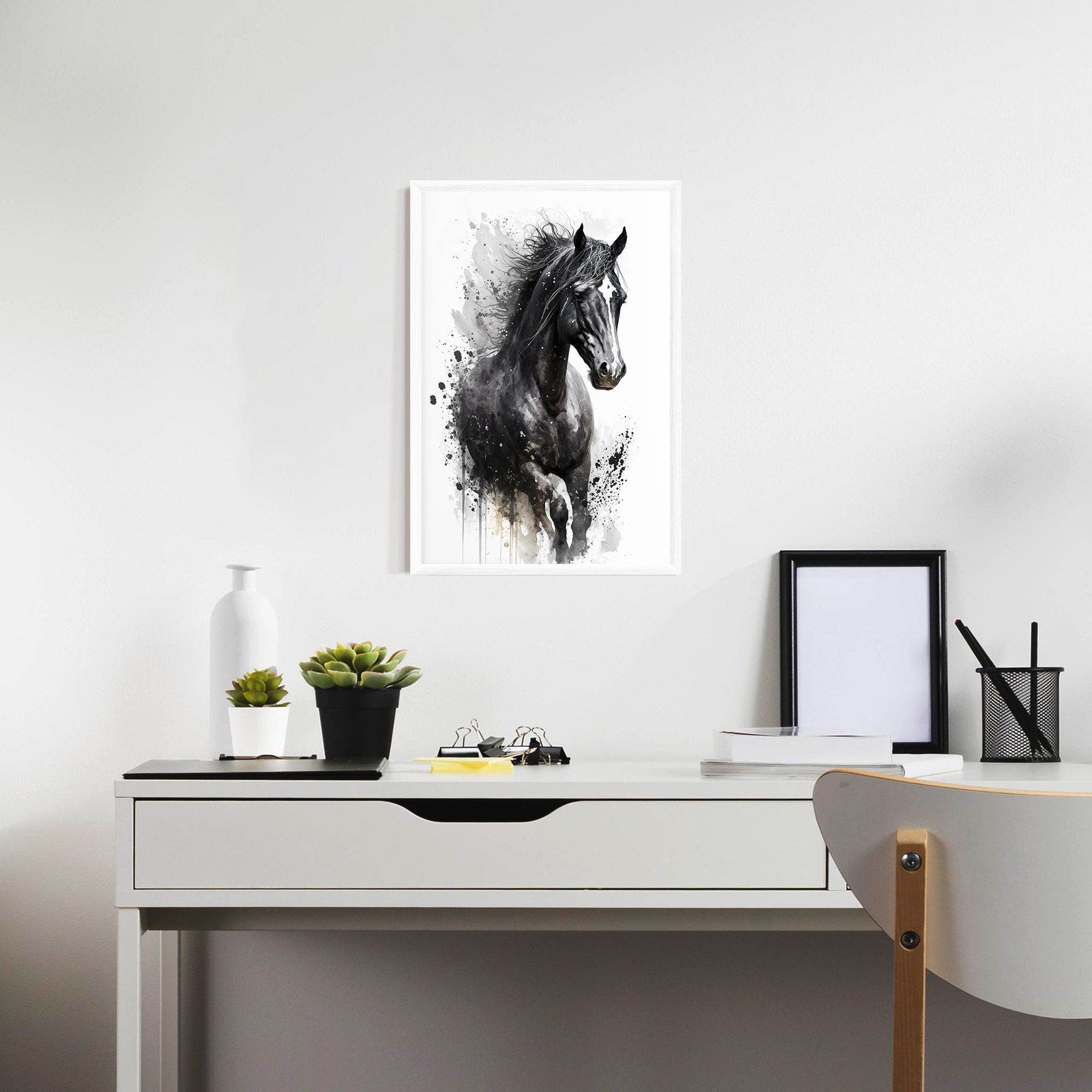 Black Horse mockup 7