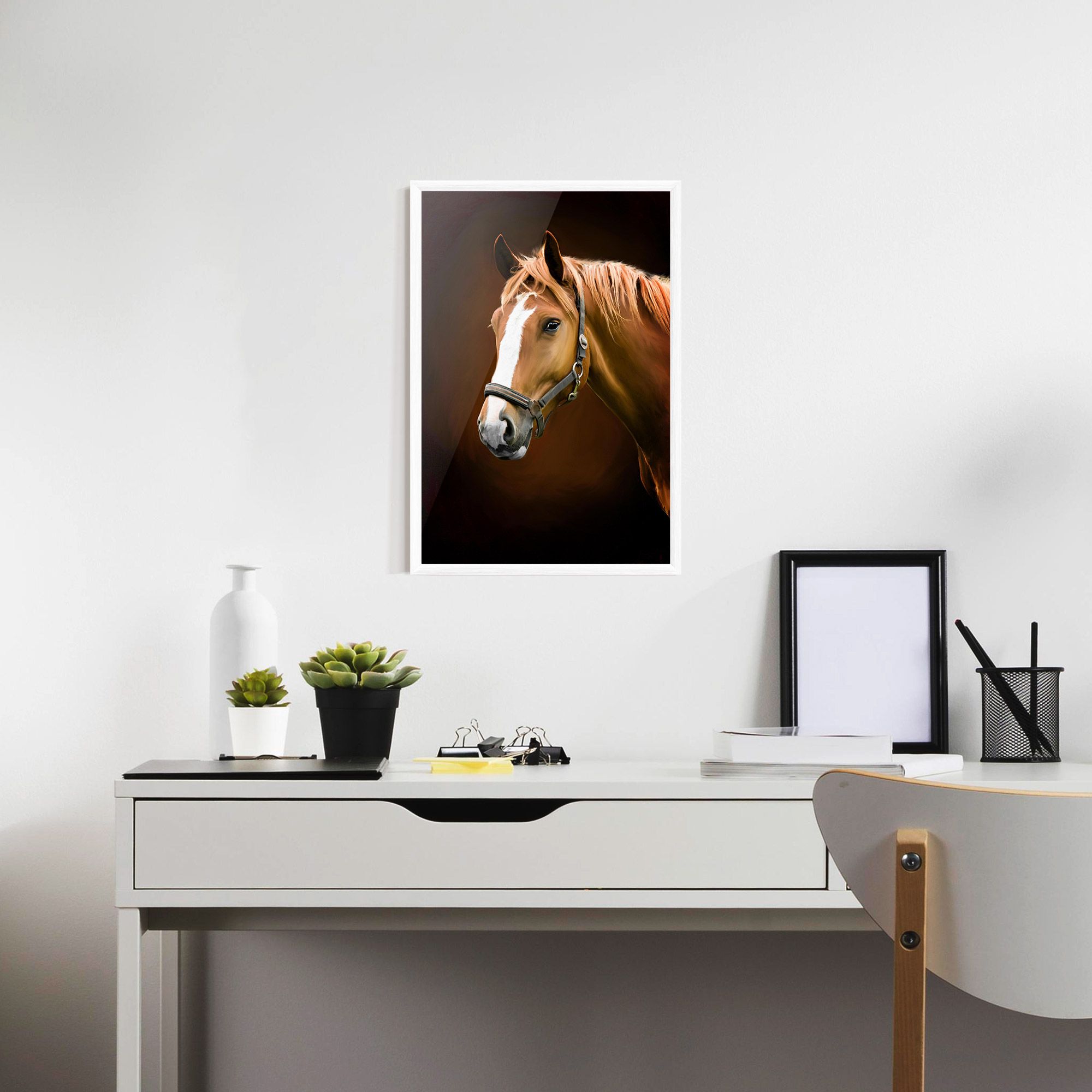 Digital Painted Horse mockup 7