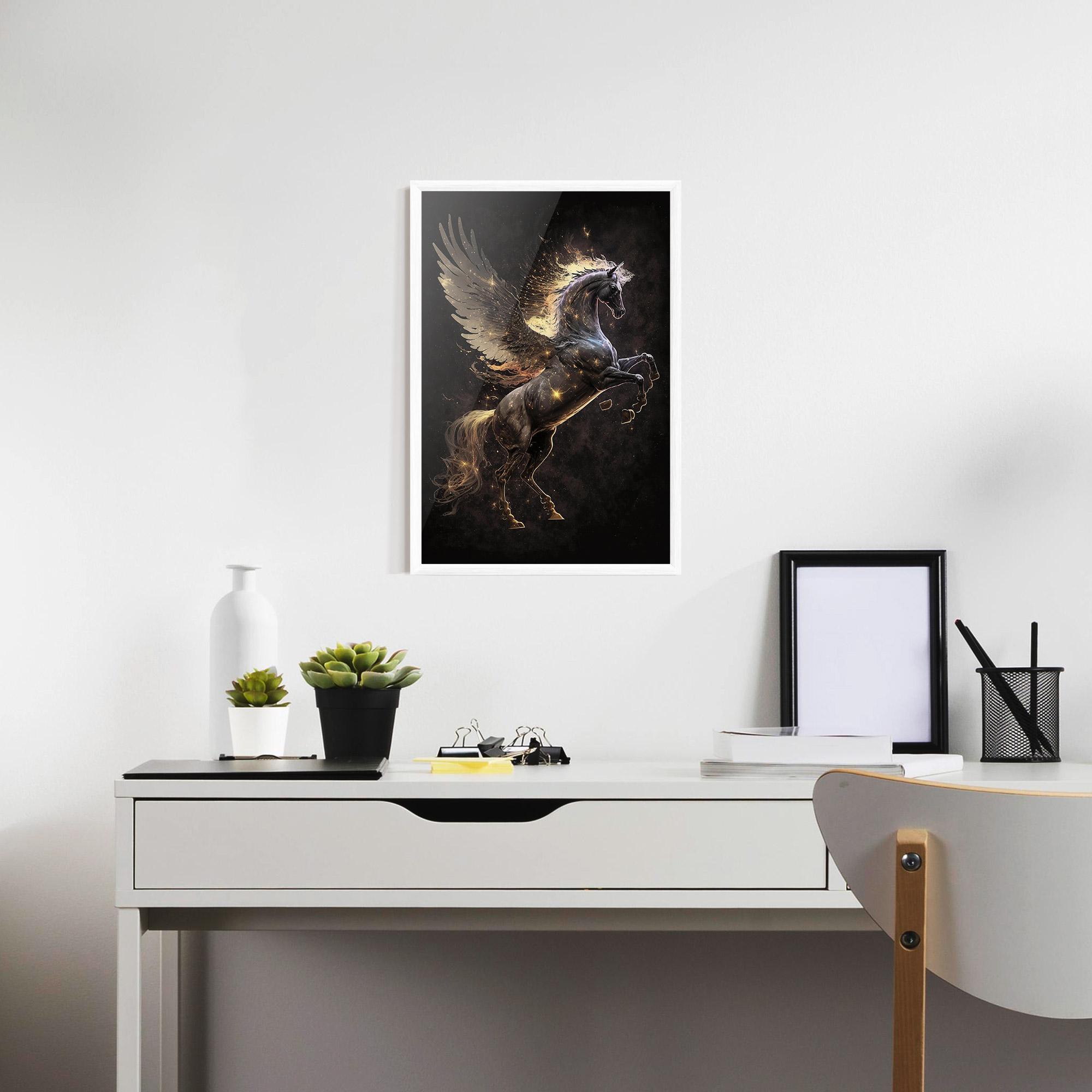 Gerahmte Poster Galaxy Pegasus mockup 7