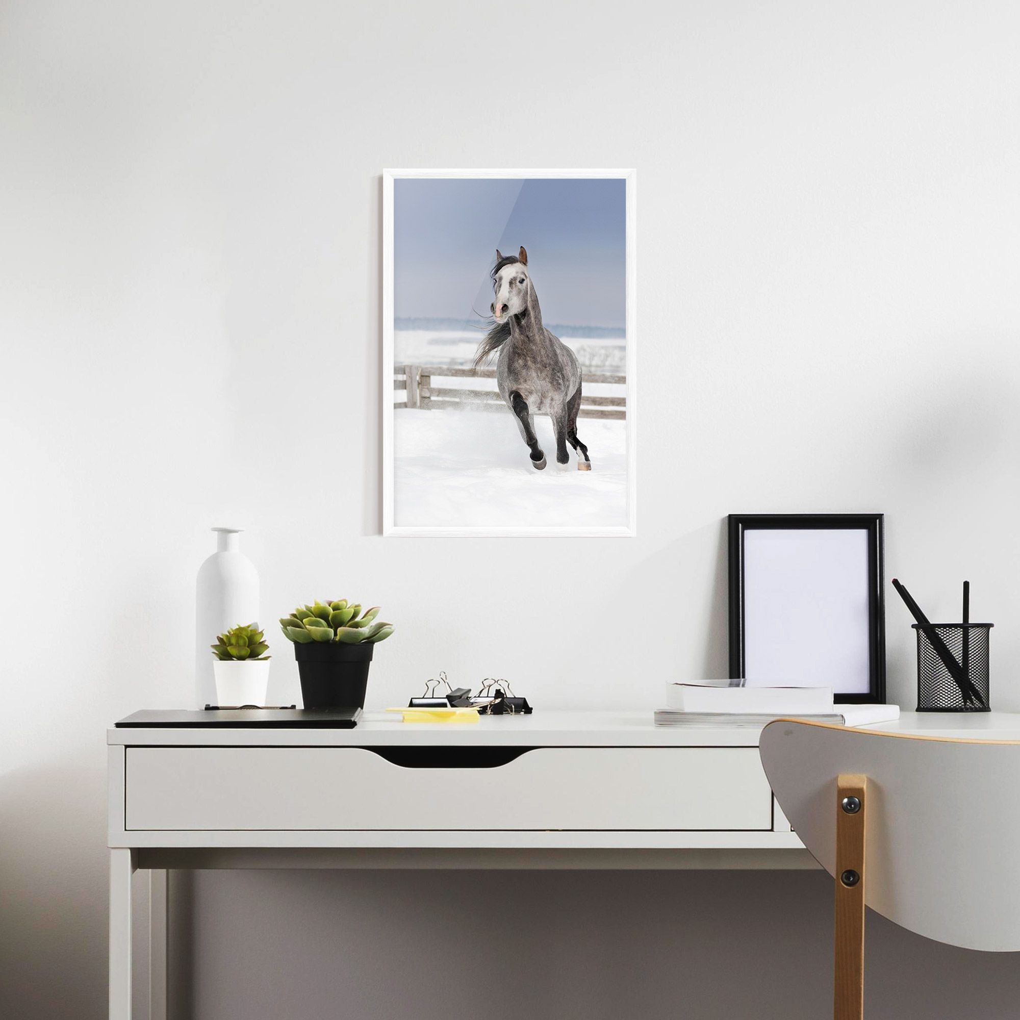 Horse Running Free mockup 7