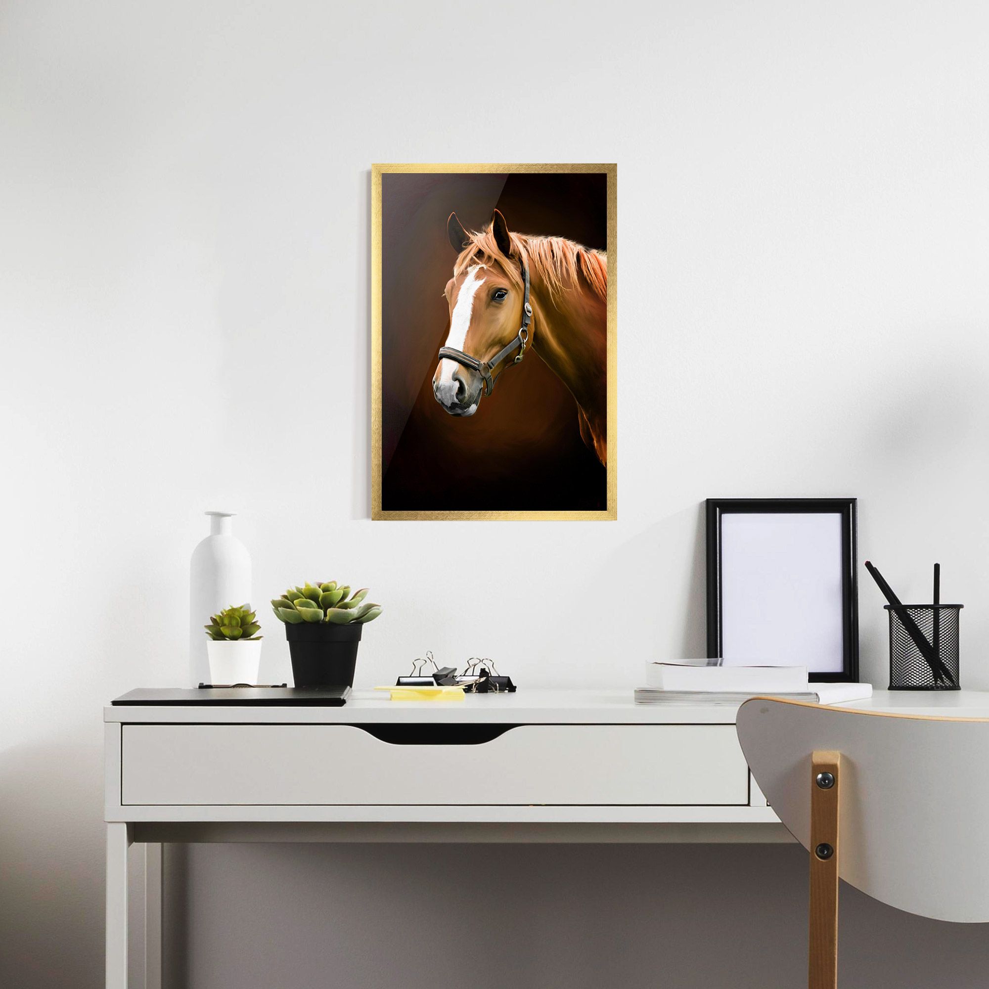 Digital Painted Horse mockup 7