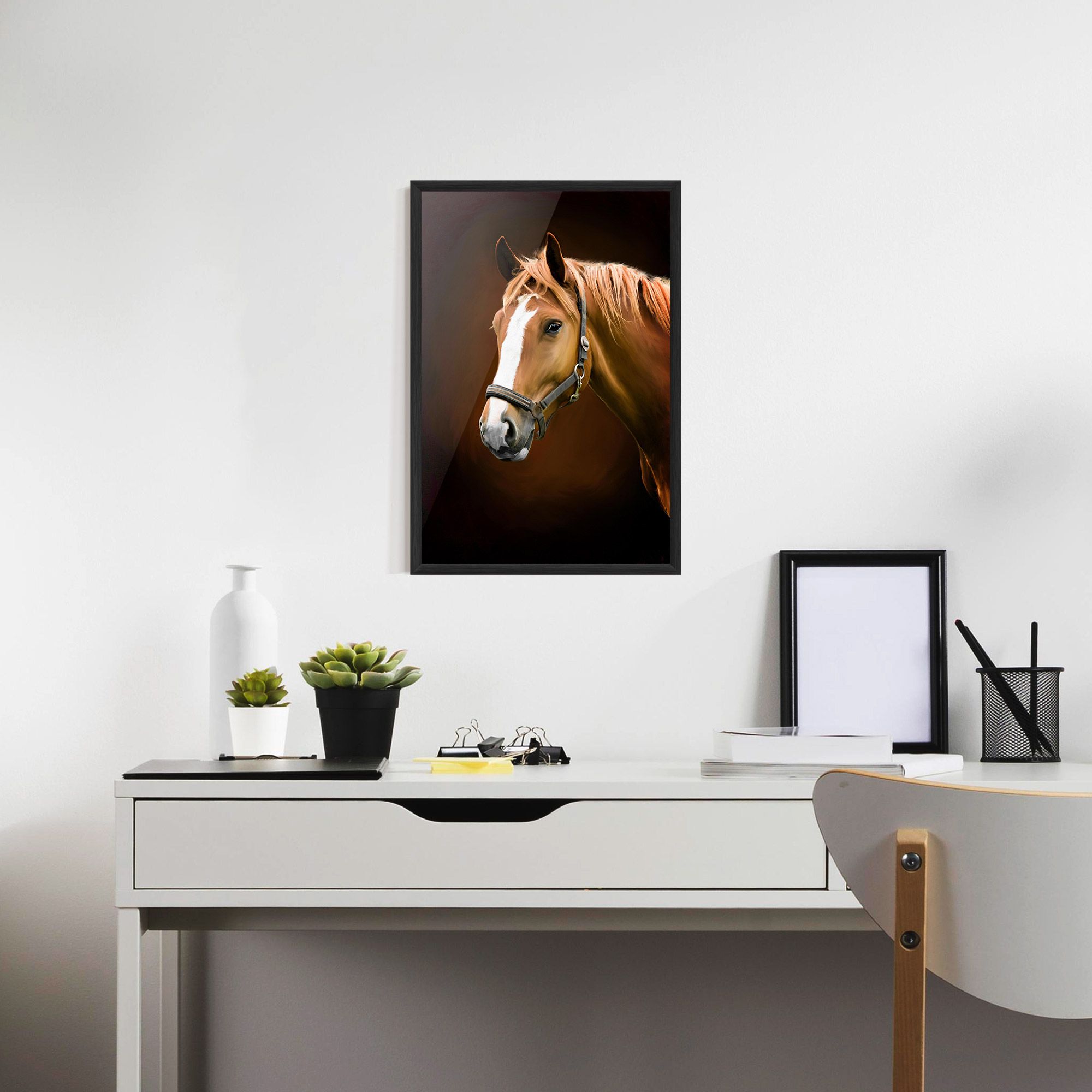 Digital Painted Horse mockup 7