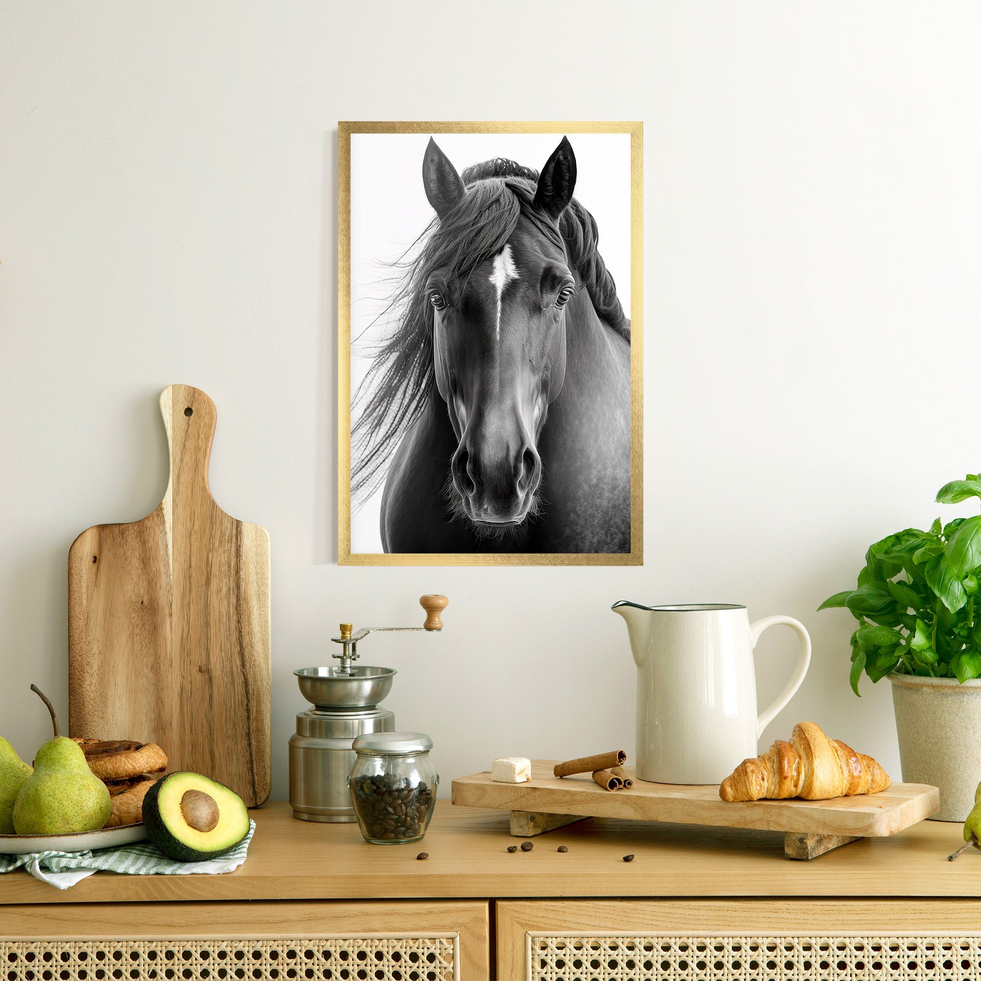 Close Up Horse mockup 8
