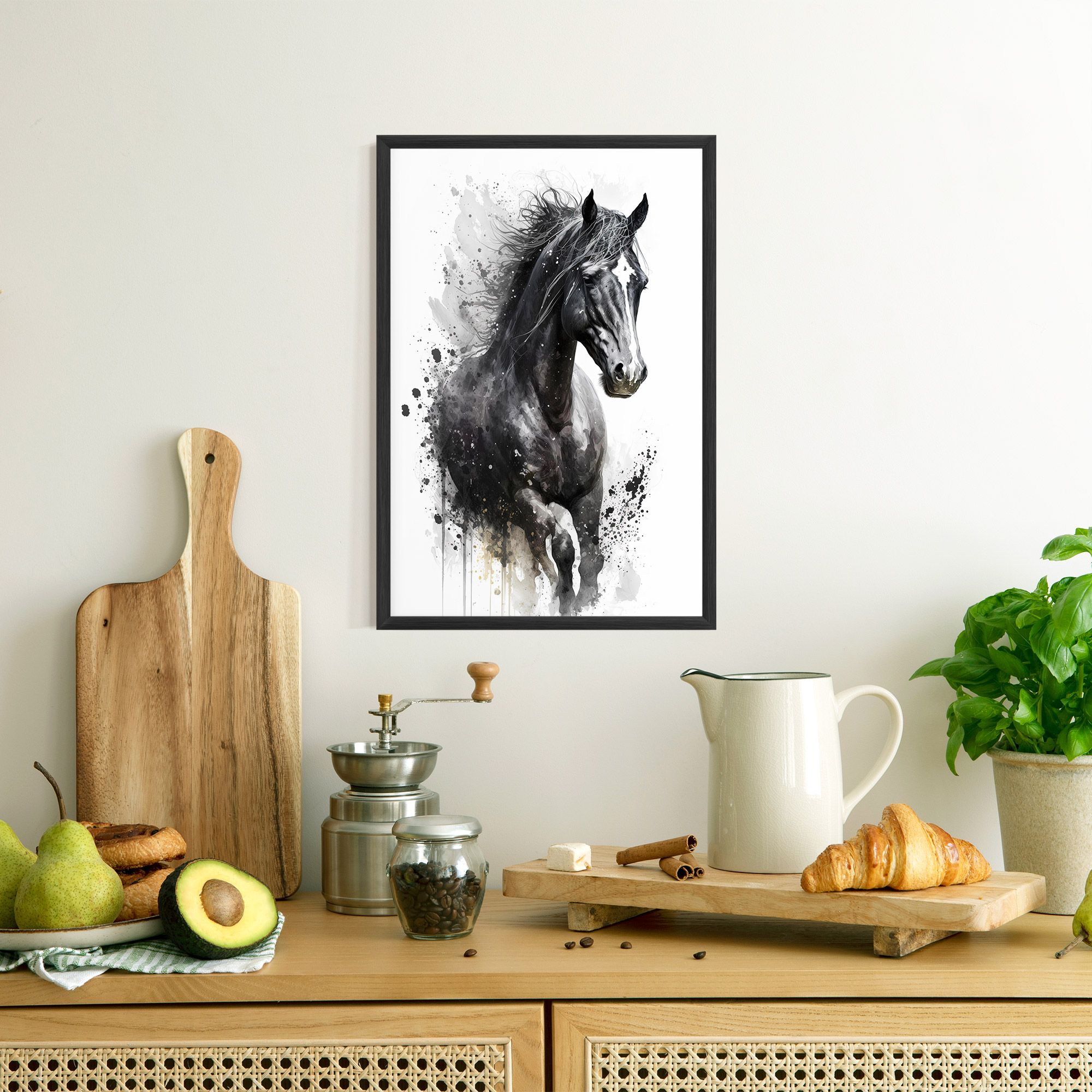 Black Horse mockup 8