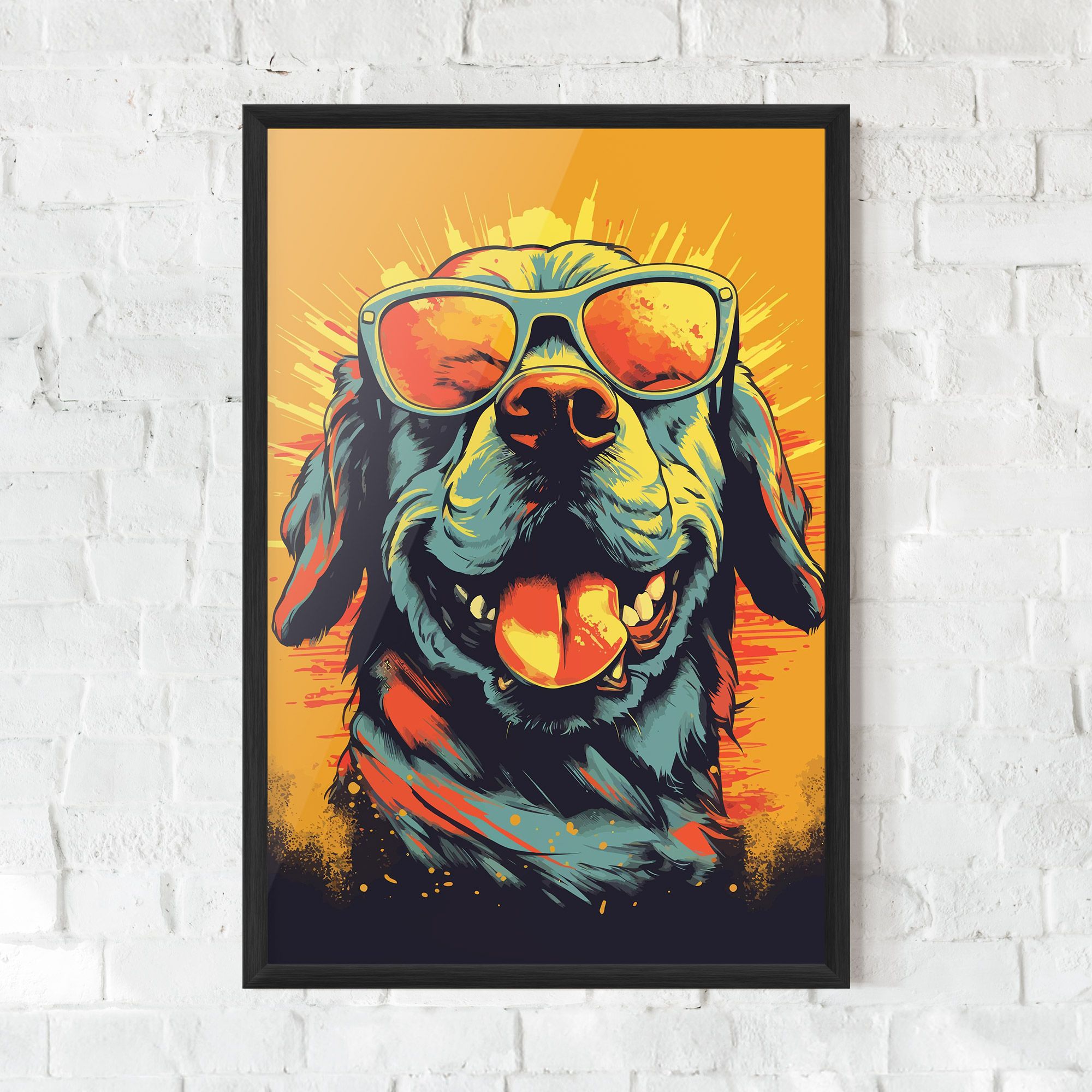 Sunglasses Dog mockup 0