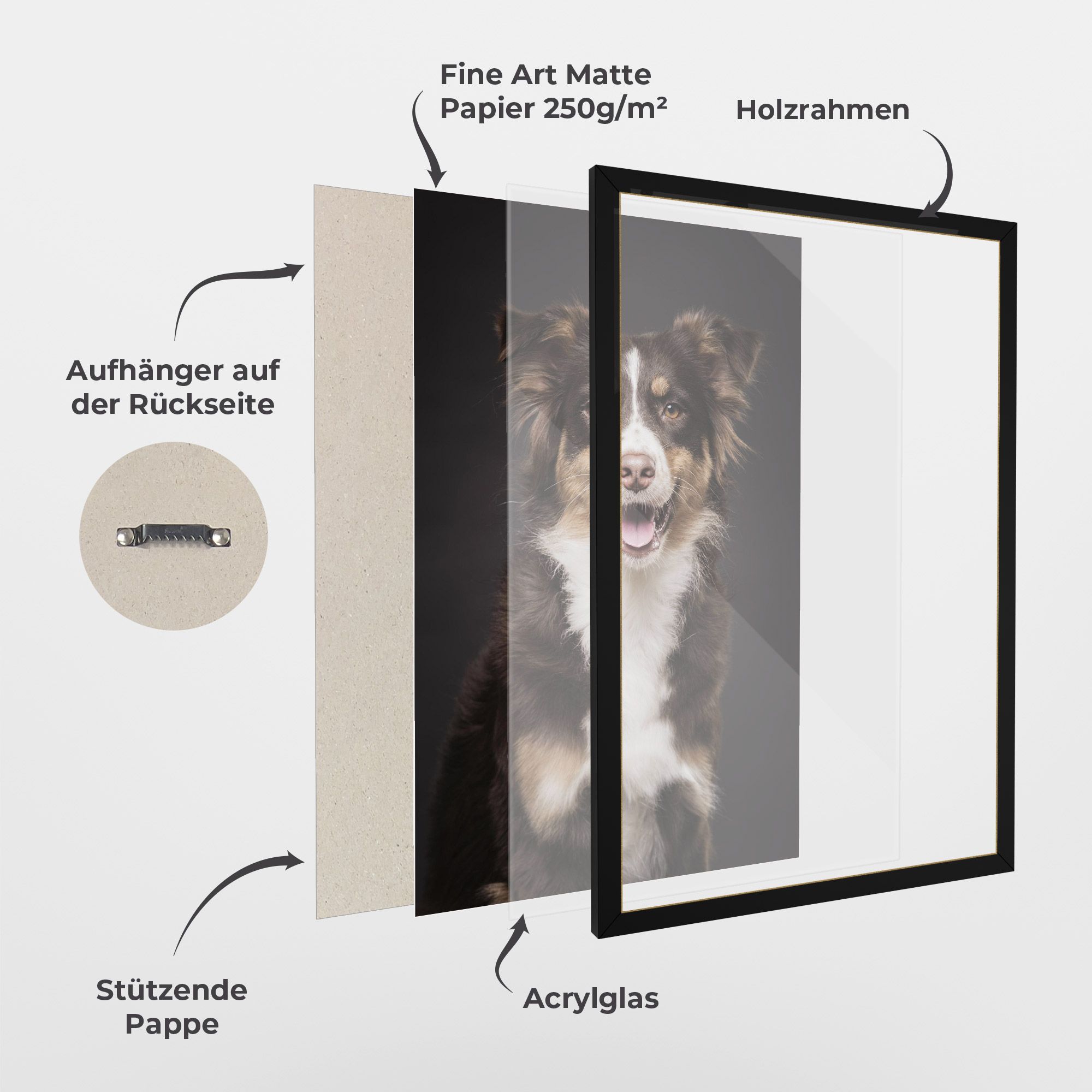 Cute Dog Sitting mockup 1